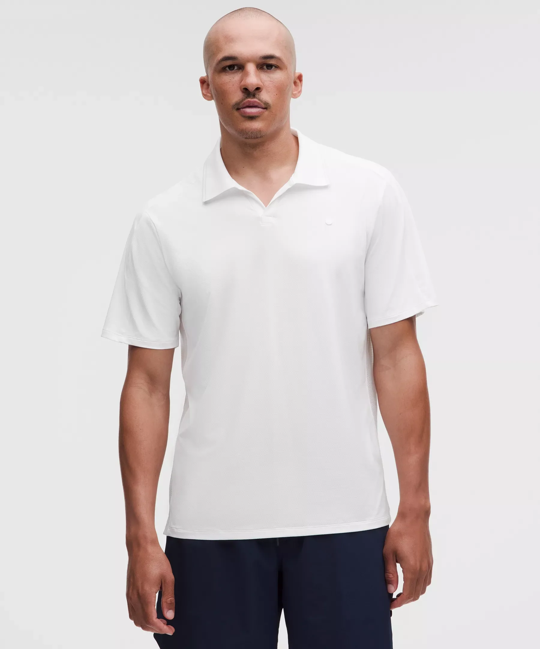 Mesh Panelled Tennis Polo Shirt - Image 7