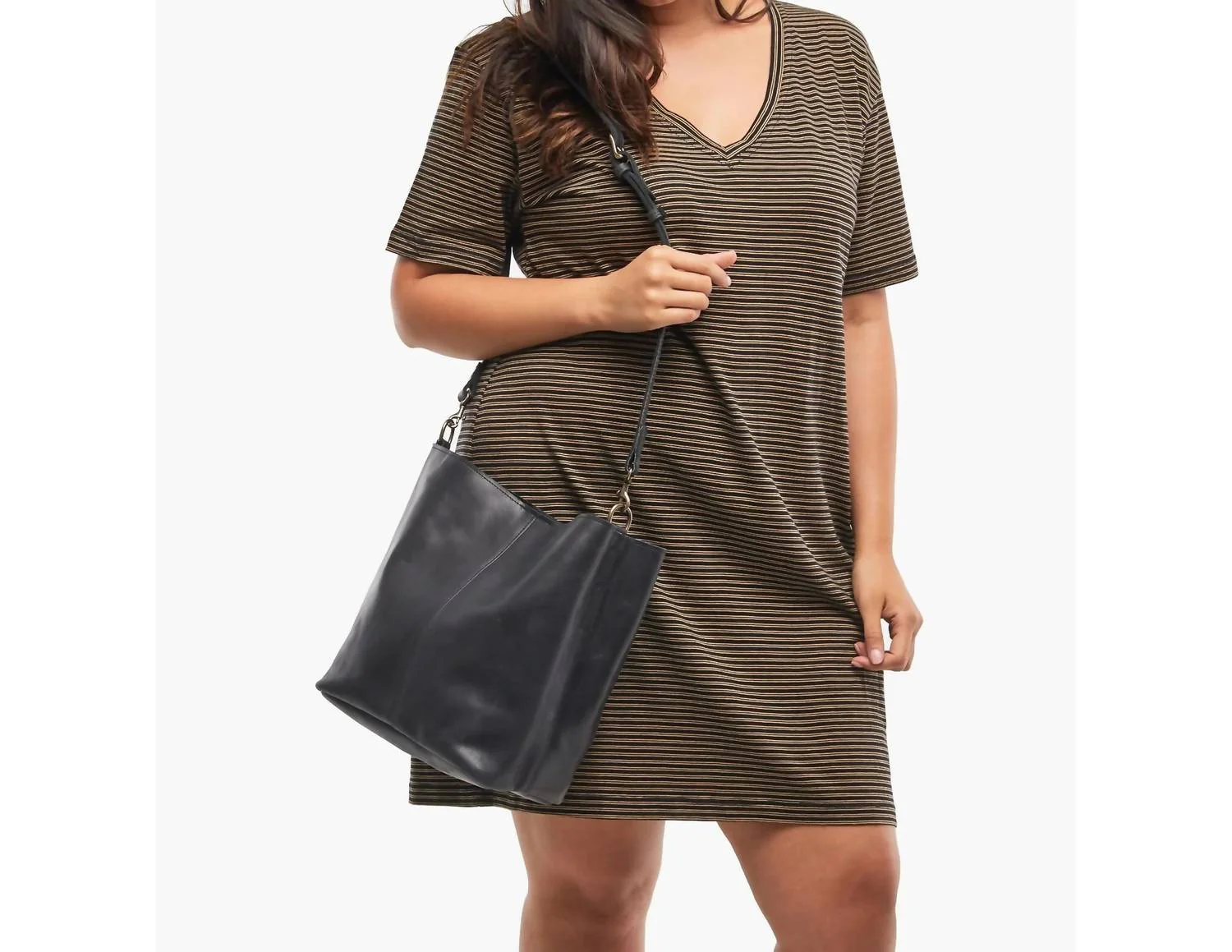 Mihiret Crossbody Bag In Black - Image 2