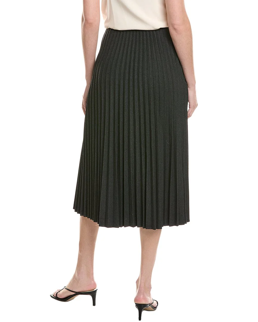 Milly Pleated Midi Skirt - Image 3