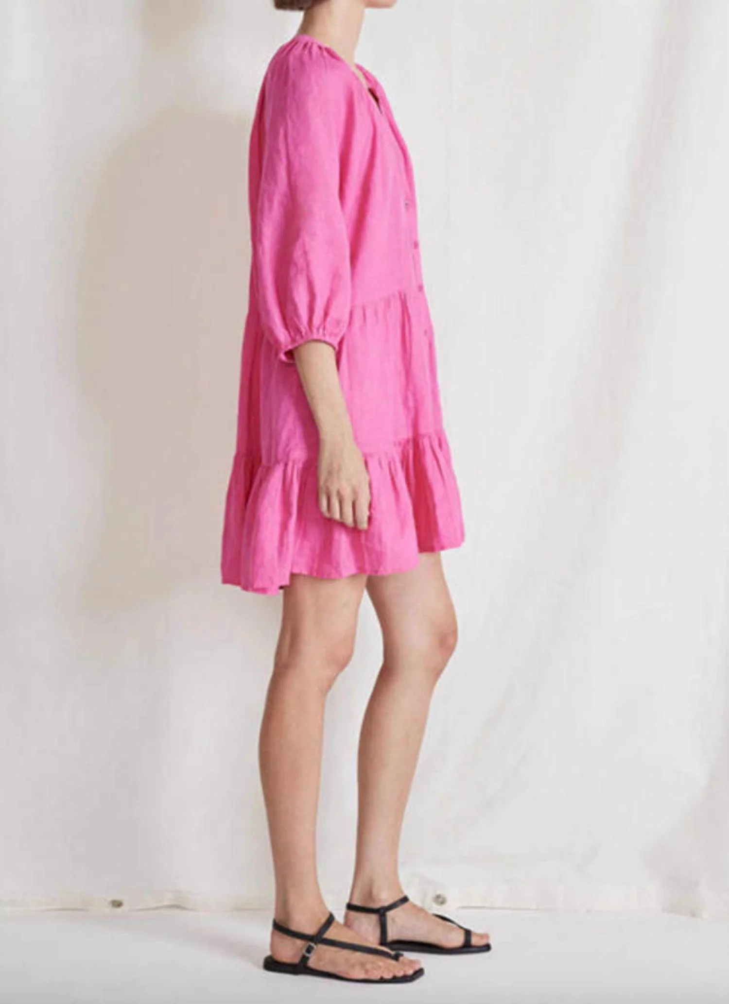 Mini Mitte Dress In India Pink - Image 2