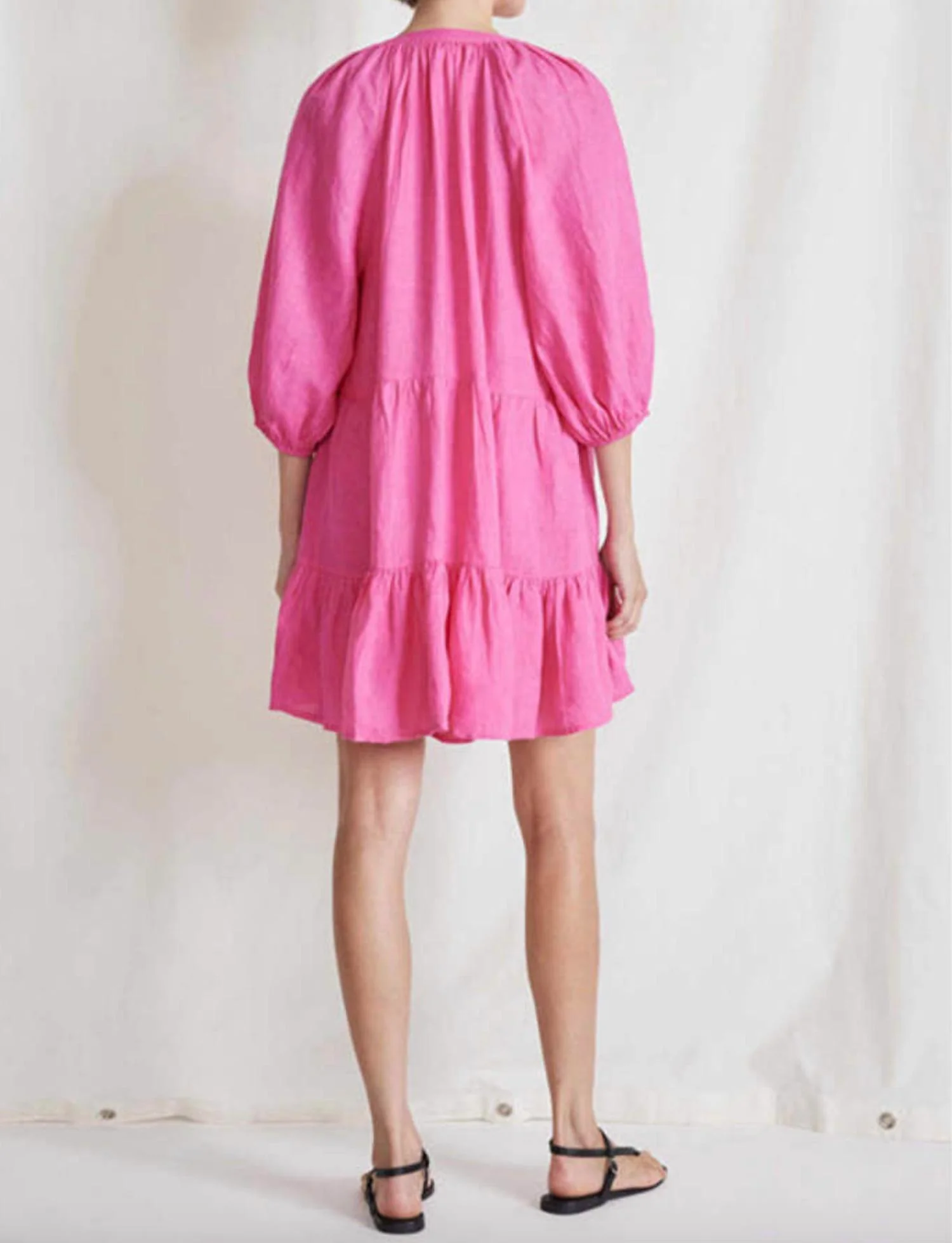 Mini Mitte Dress In India Pink - Image 3