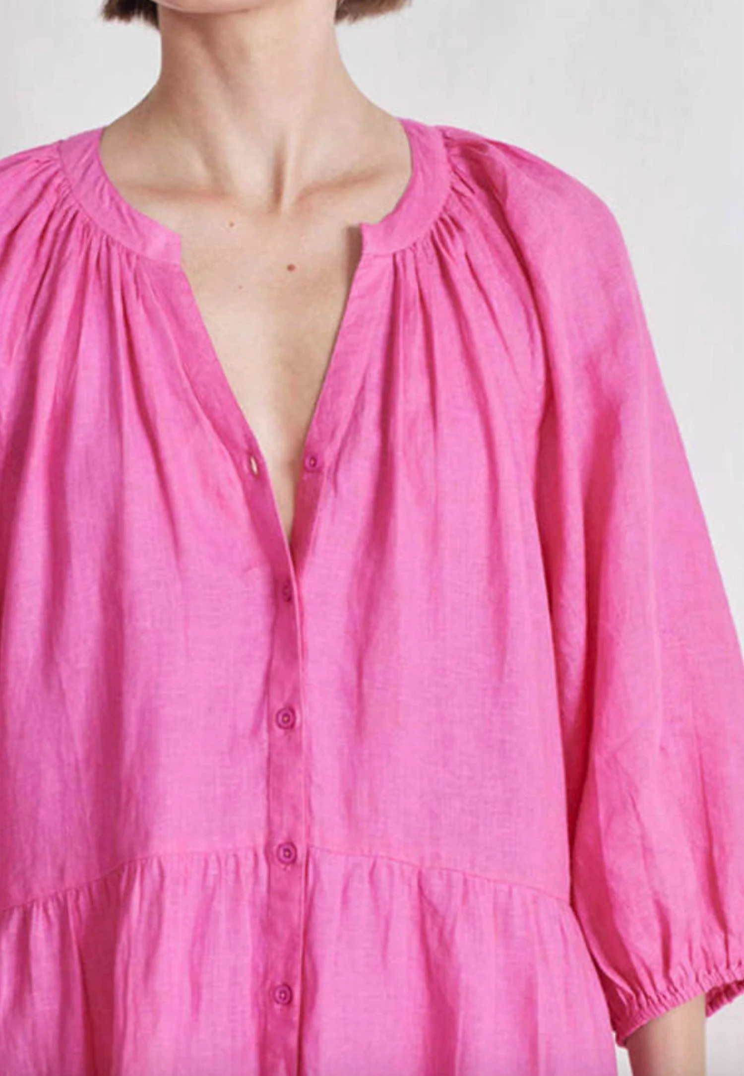 Mini Mitte Dress In India Pink - Image 4