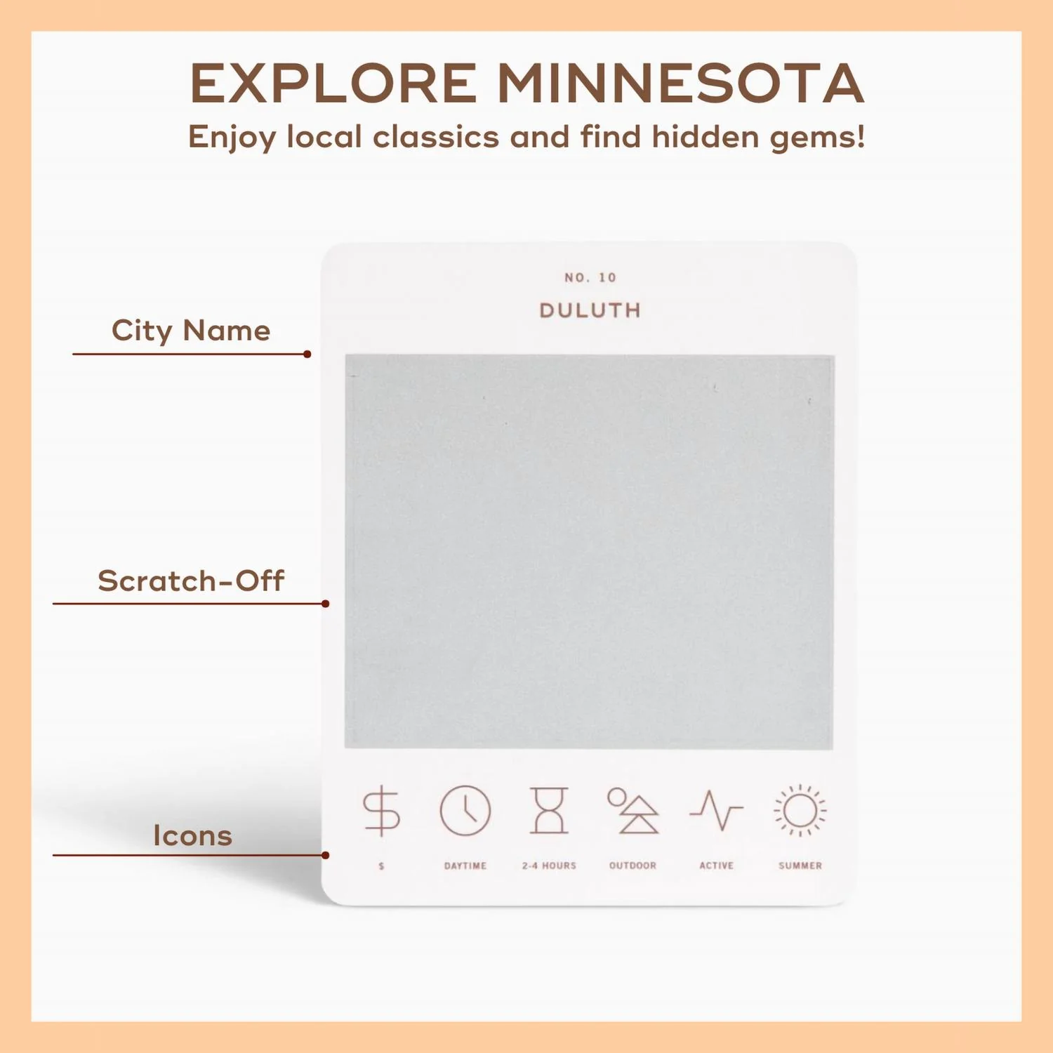 Minnesota Adventure Bucket List In Multi - Image 4