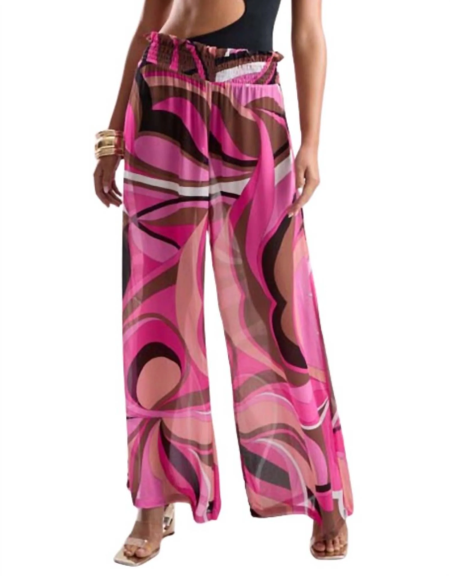 Mission Pants In Dolce Pink - Image 5
