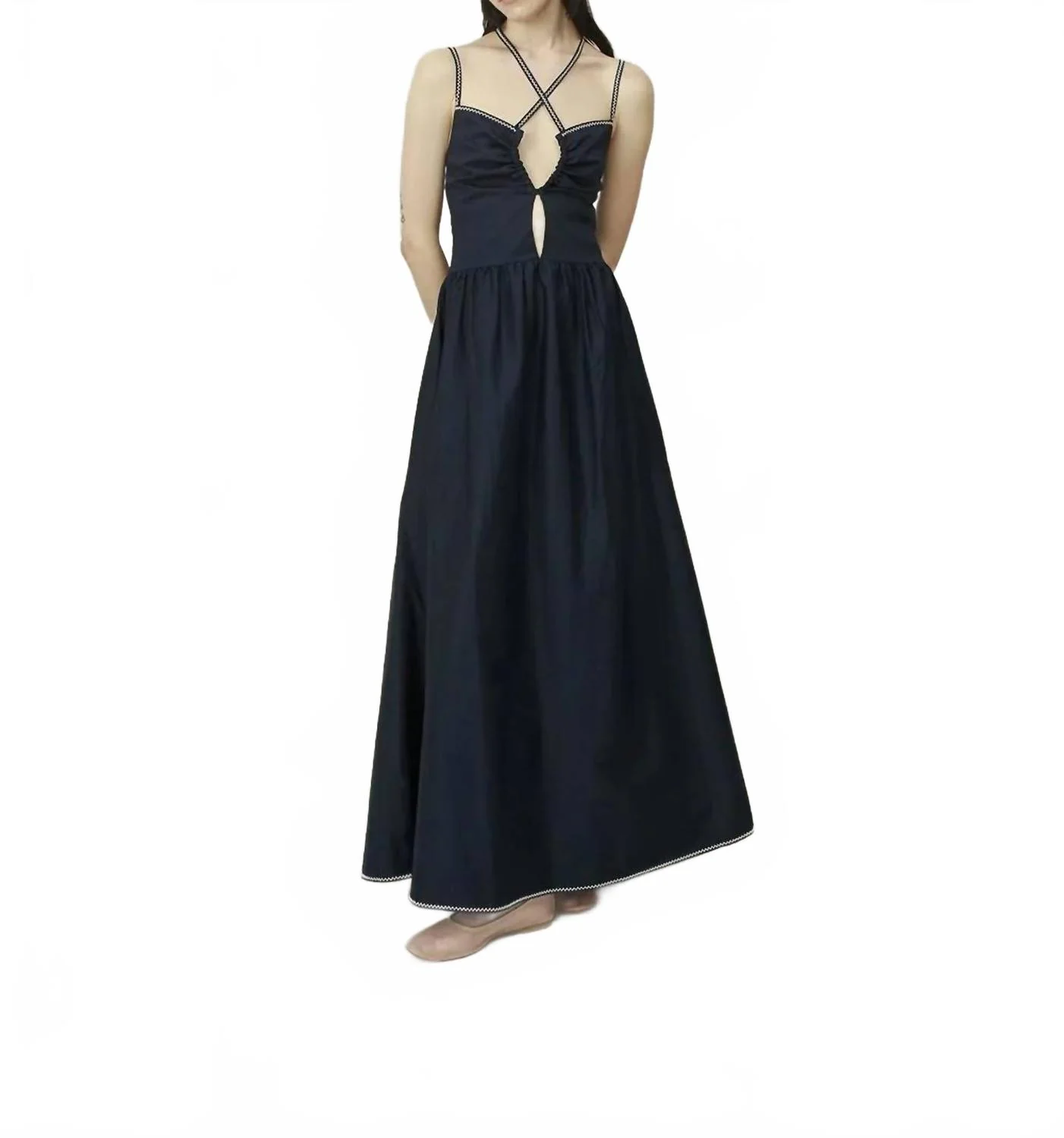 Mitico A-Line Dress In Black