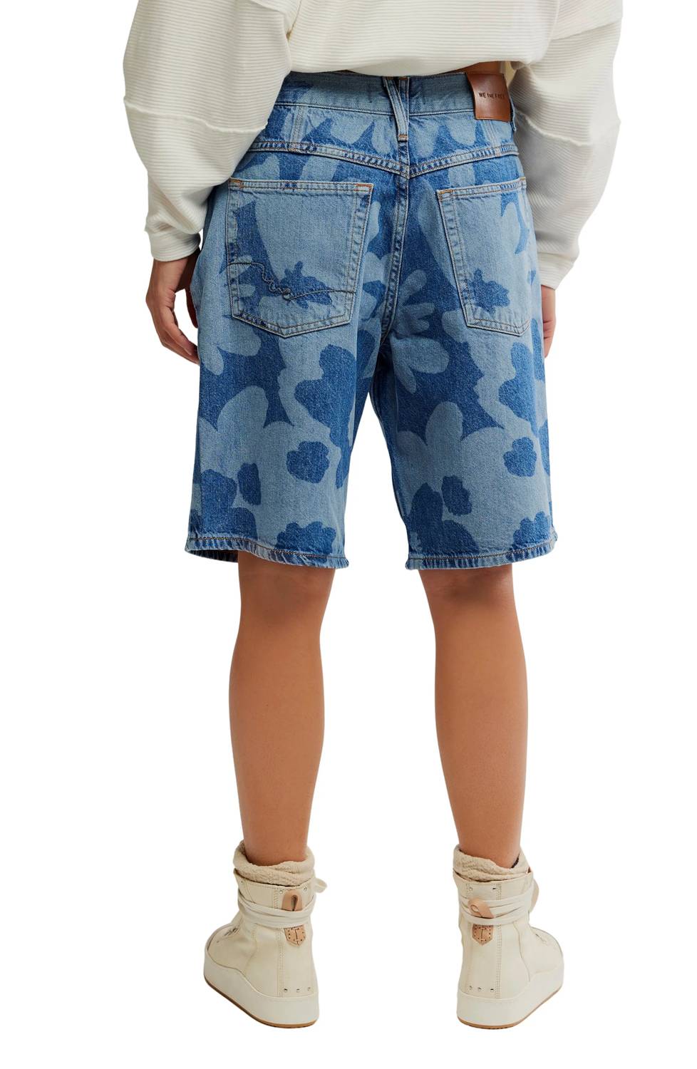 Montana Printed Short In Denim - Image 3