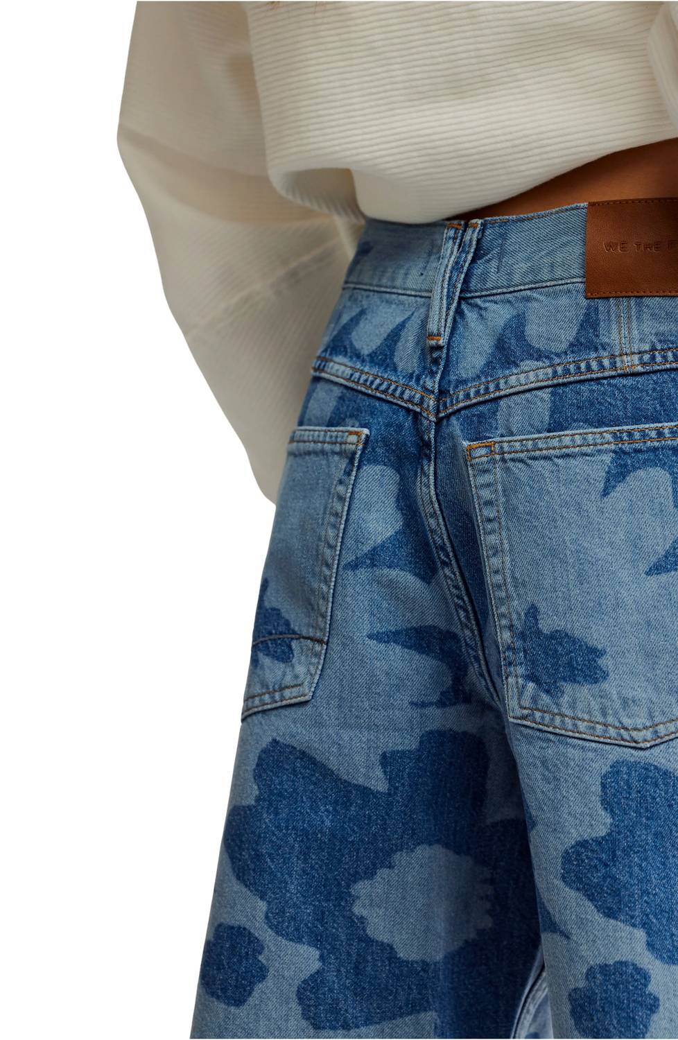 Montana Printed Short In Denim - Image 4