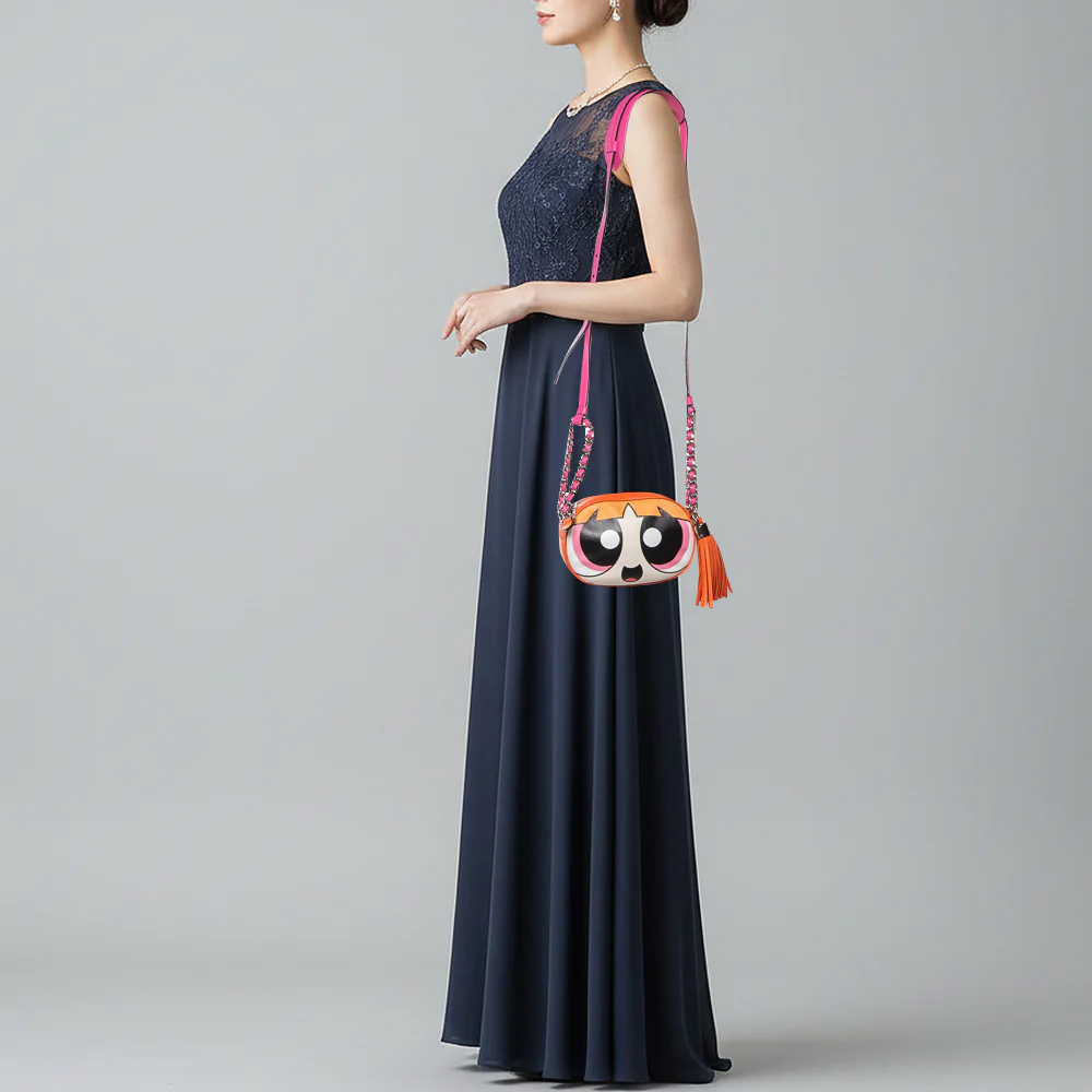 Moschino Multicolor Powerpuff Leather Crossbody Bag - Image 2