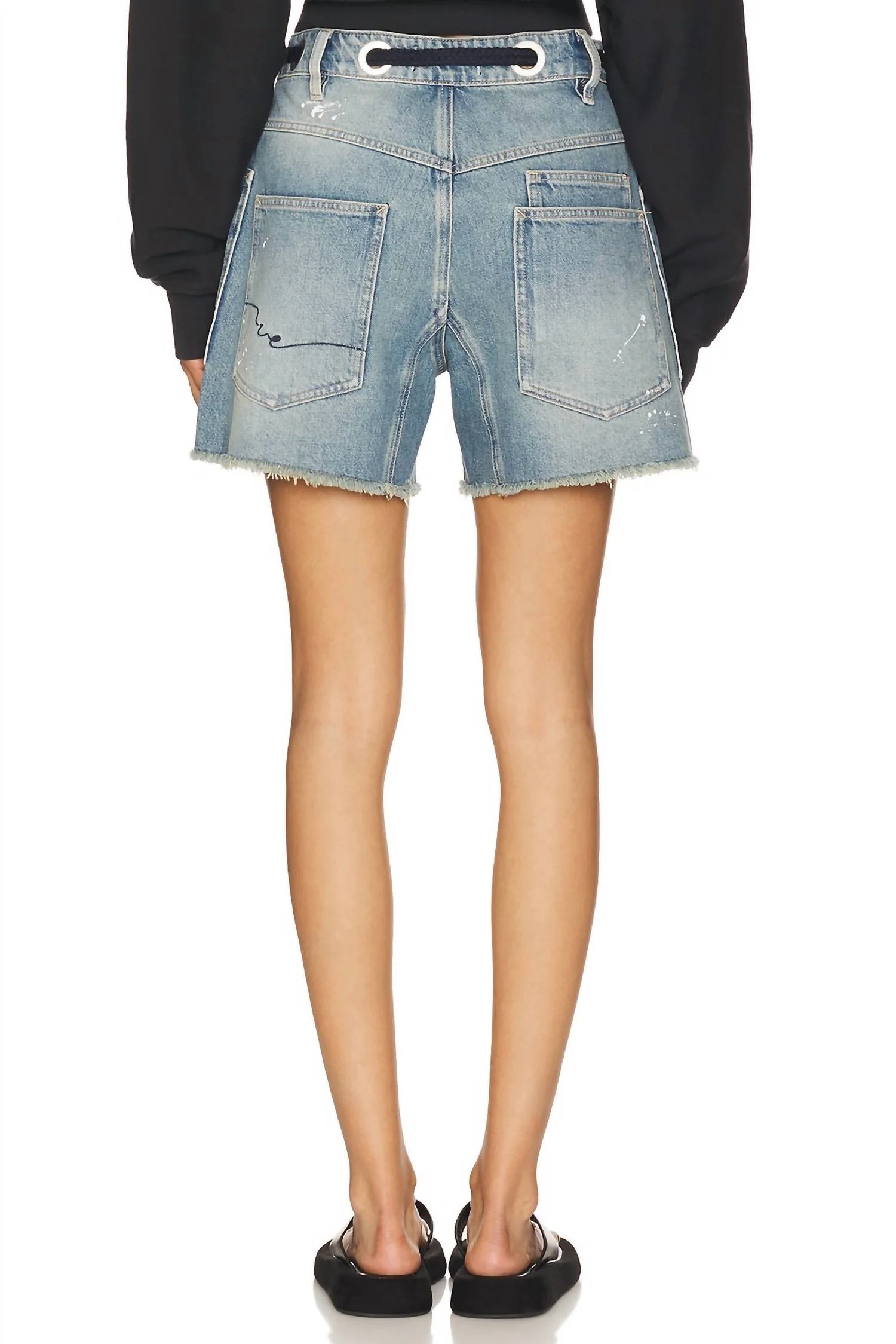 Moxie Short In Timeless Blue - Image 4