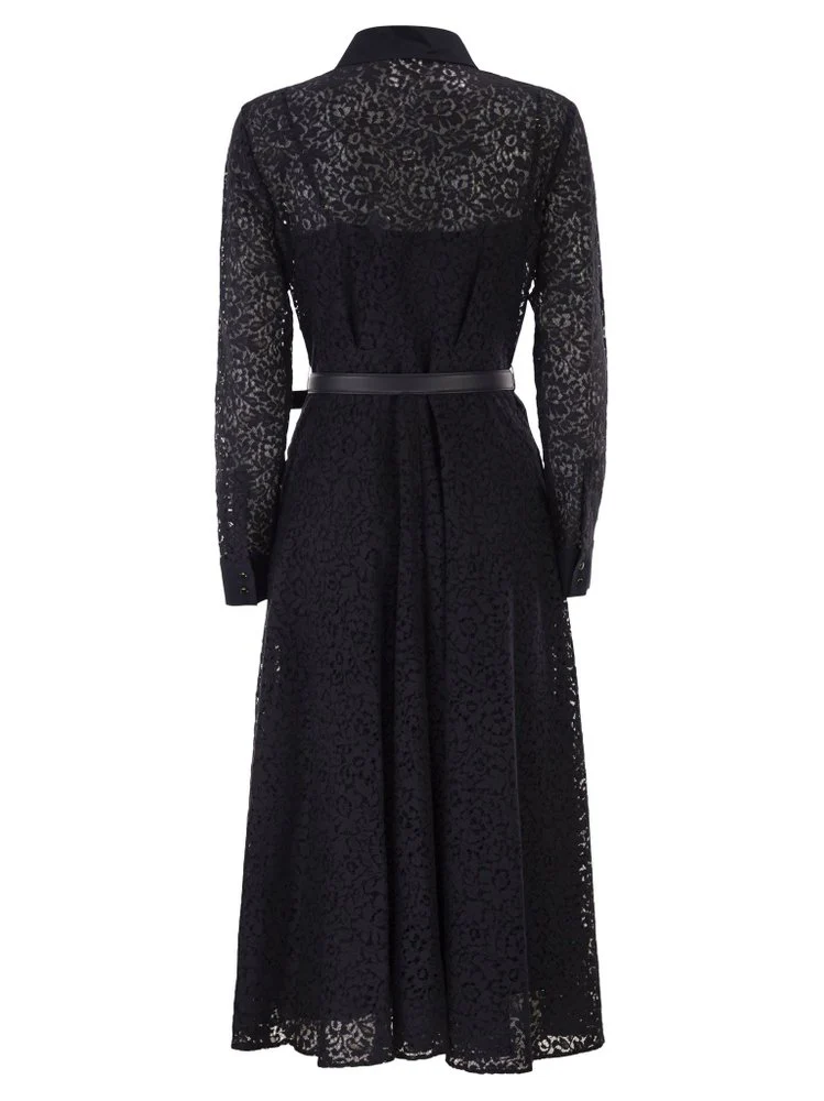 Mstricordo Lace Silk Shirt Dress - Image 2