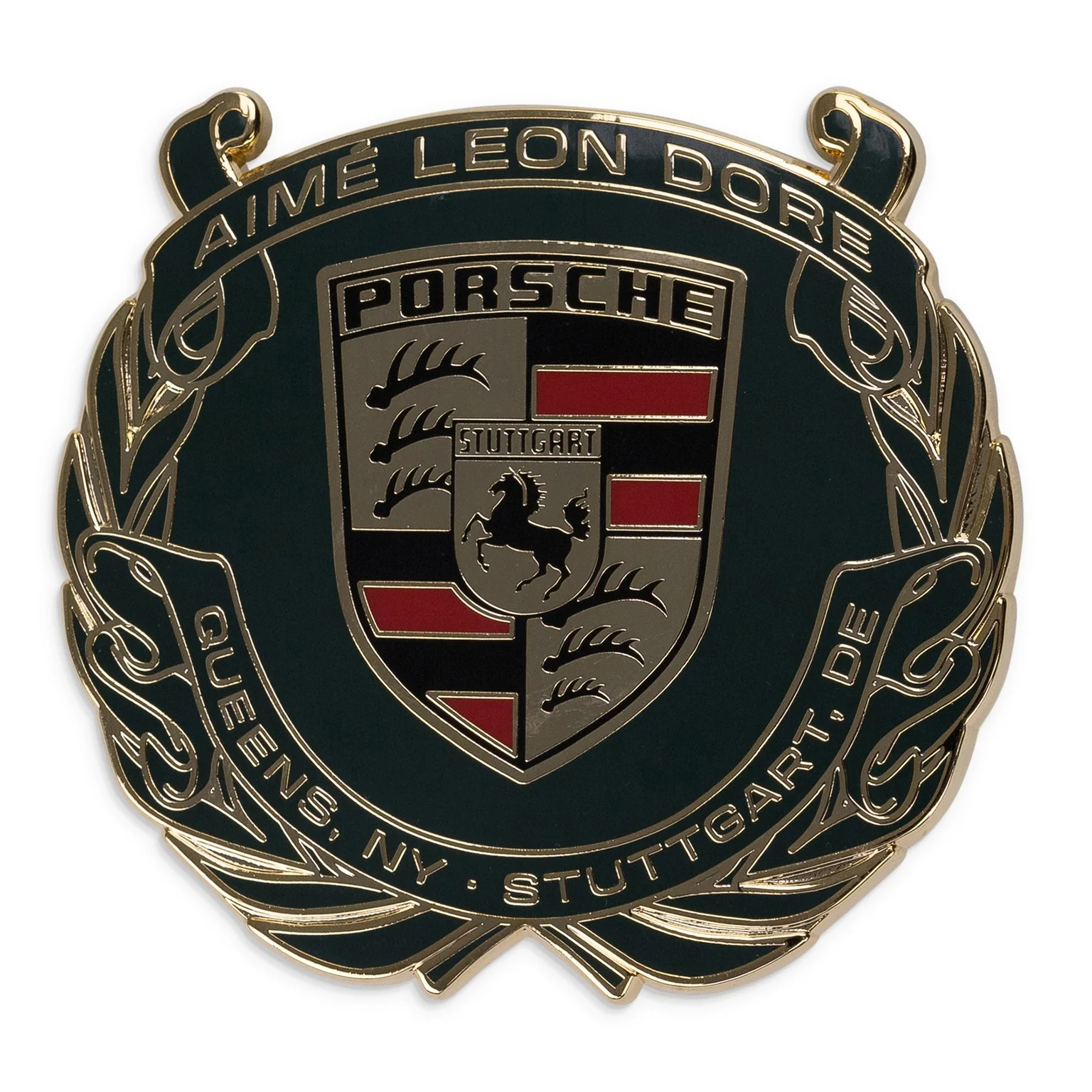 Multicolor Porsche 993 Wreath Badge