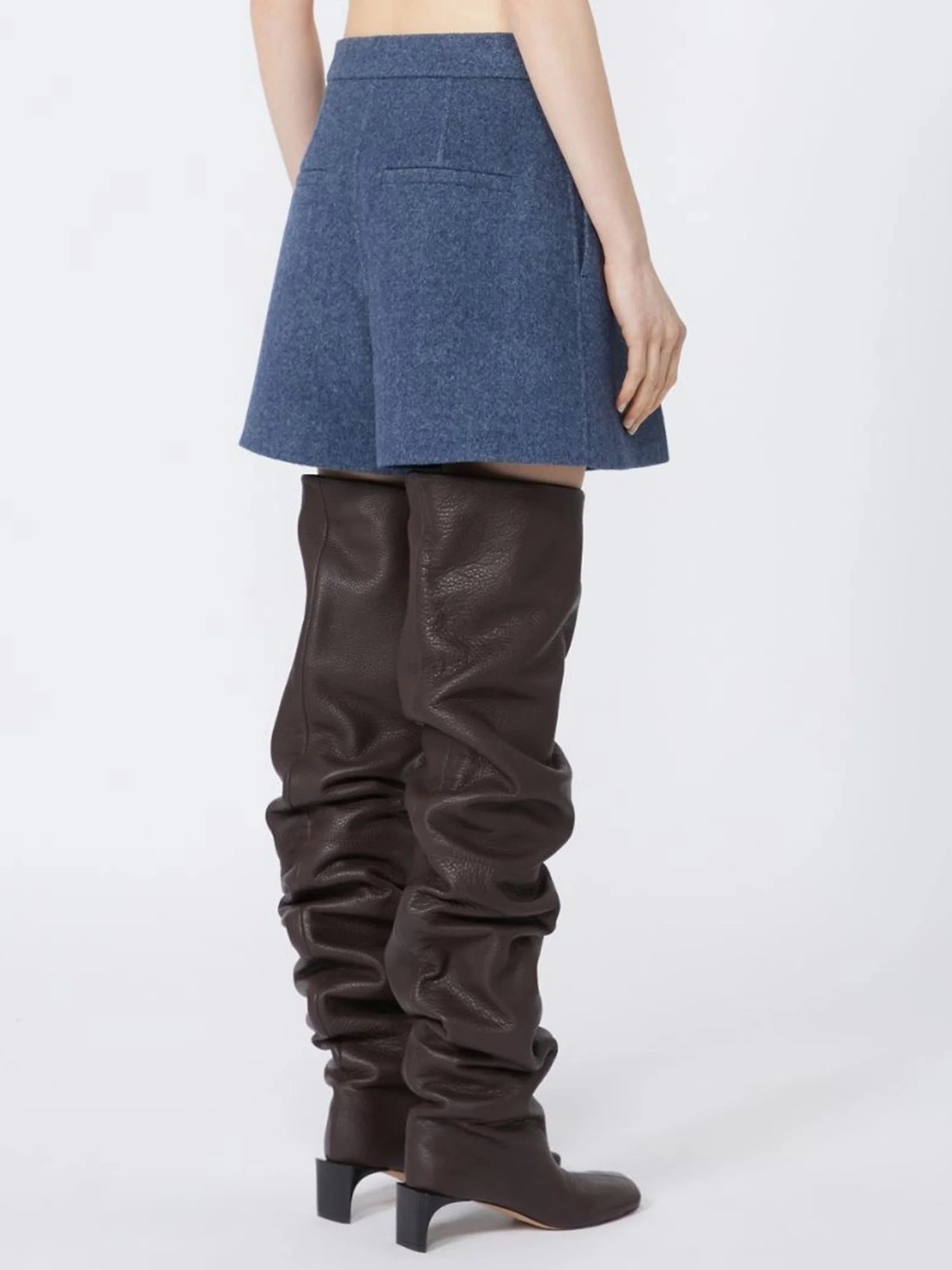 Muted Blue Braies1234 Structured Tailored Shorts - Image 3