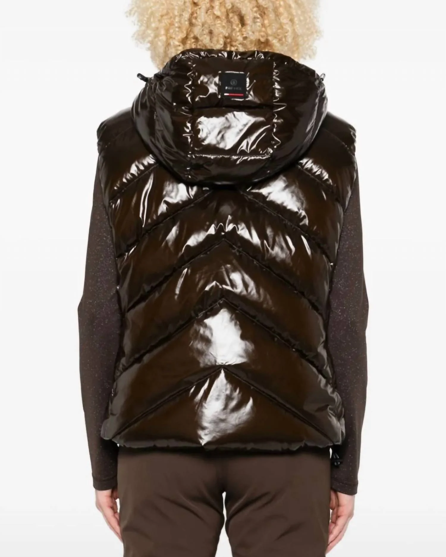 Namilia Ski Vest In Espresso Melange - Image 3