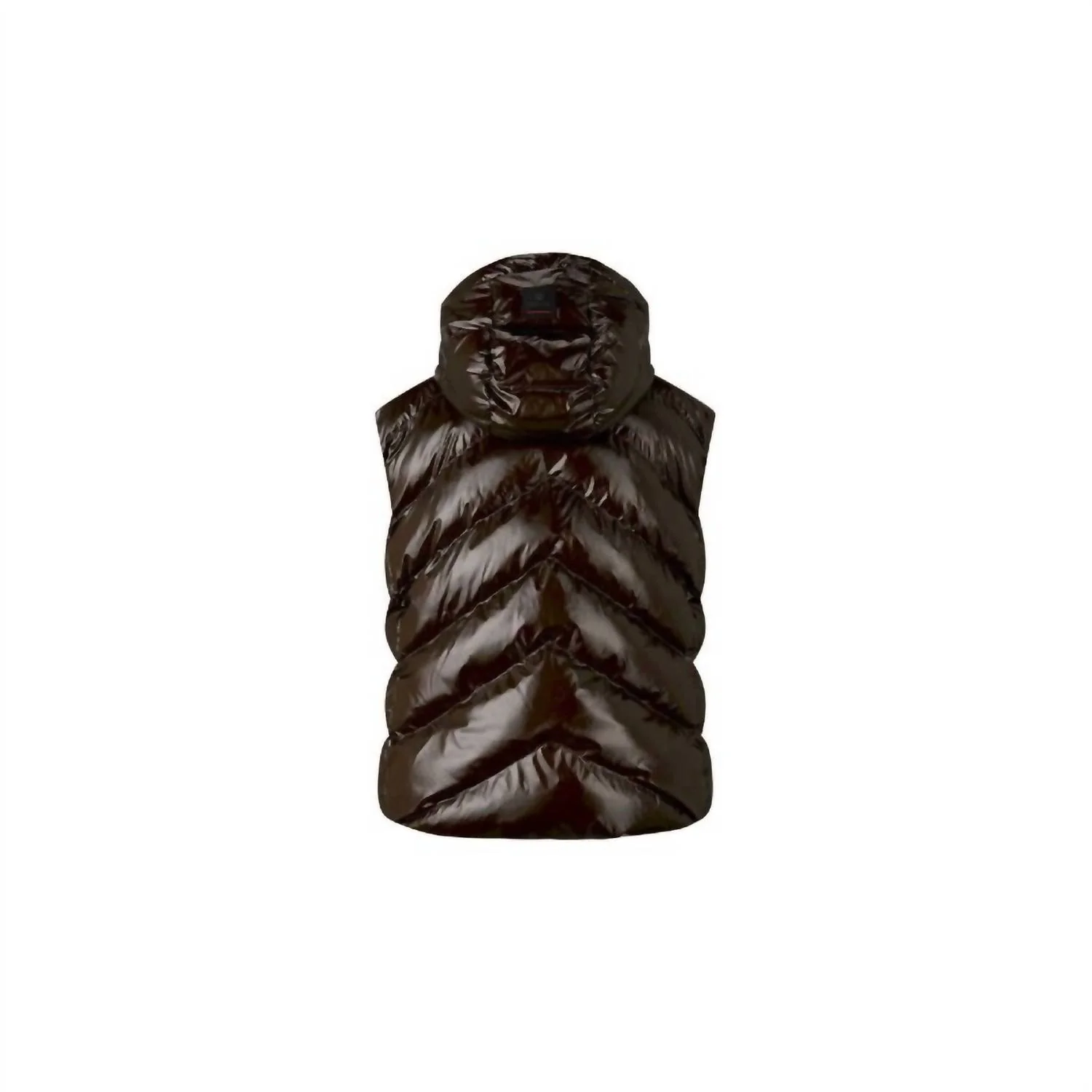 Namilia Ski Vest In Espresso Melange - Image 5