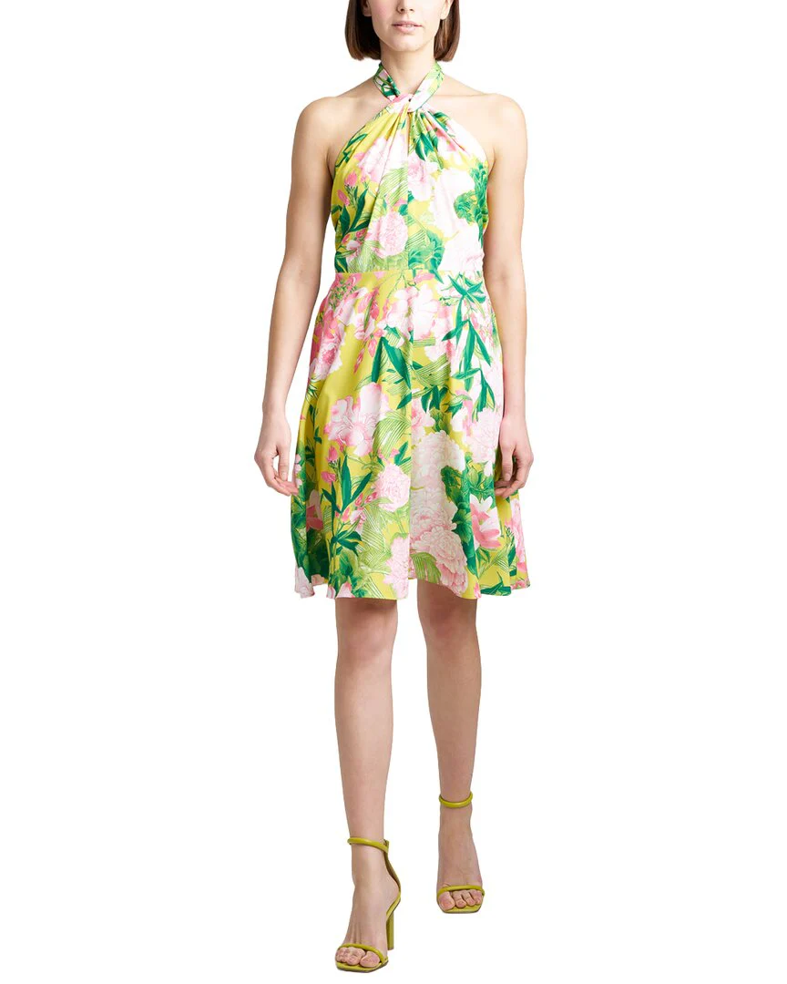 Natori Passion peony Halter Dress