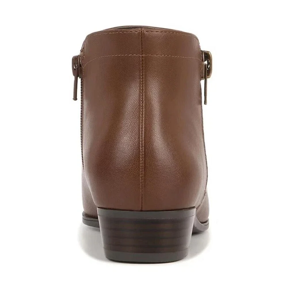 Naturalizer Claire G2629S3 Boots Women's Brown Leather Ankle Bootie RHS8386 - Image 3