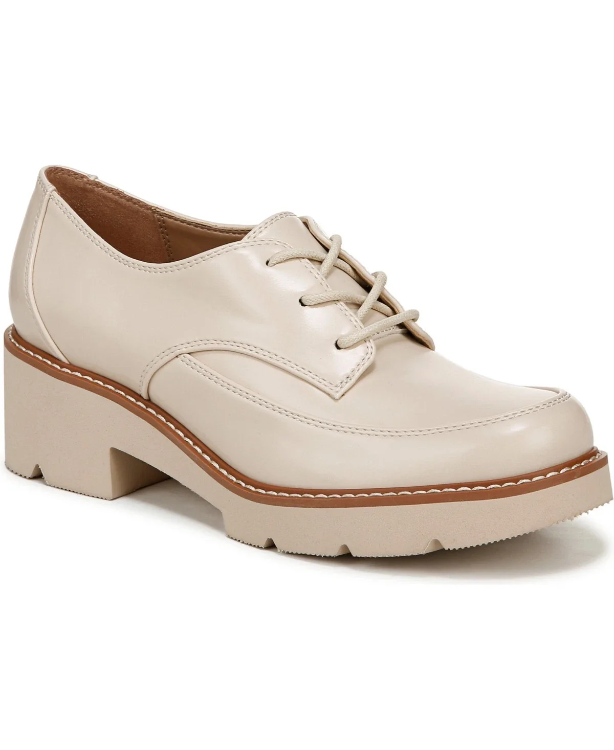 Naturalizer Darry I8942S2250 Oxford Women's B Porcelain Lug Sole HTAT1150
