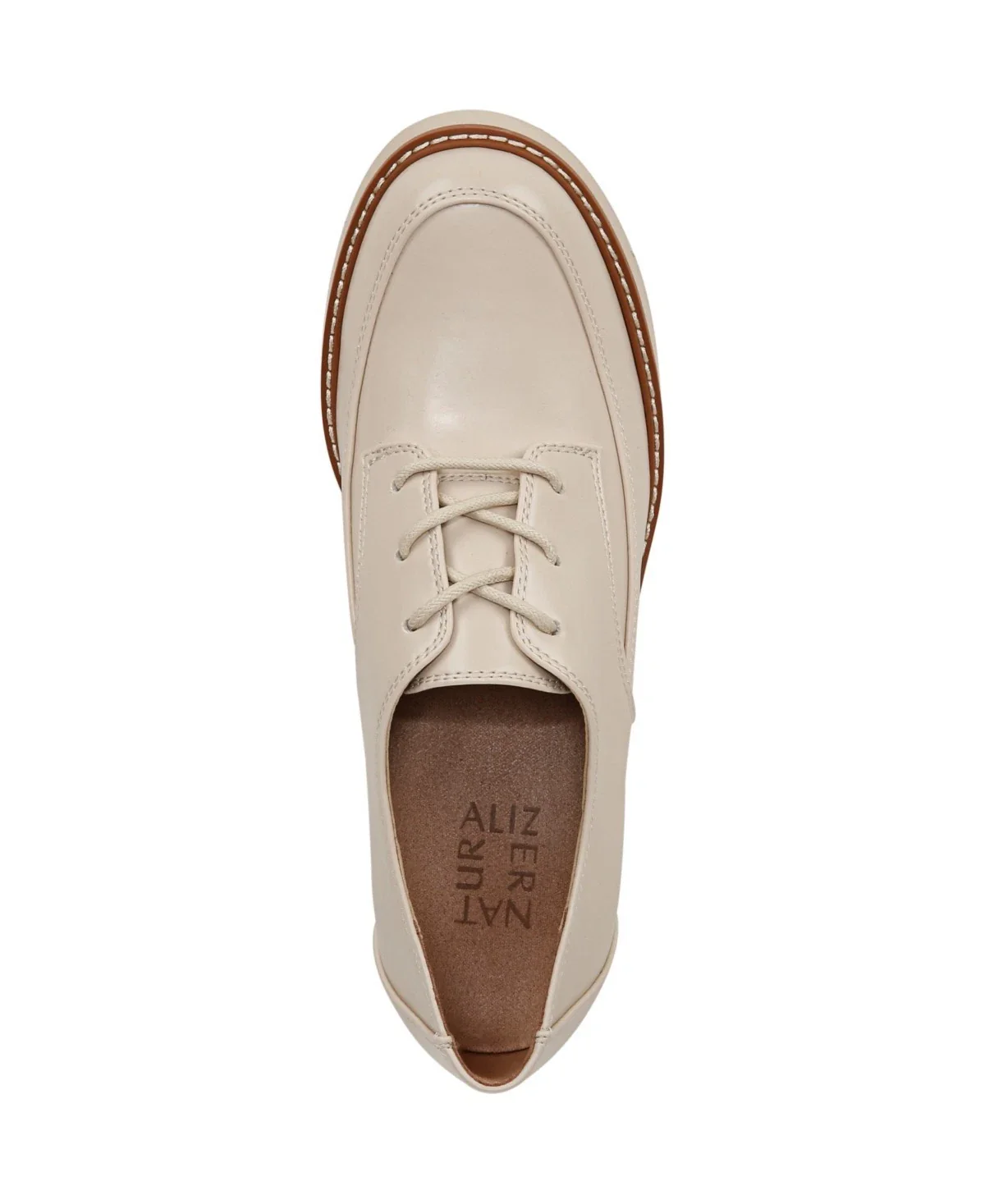 Naturalizer Darry I8942S2250 Oxford Women's B Porcelain Lug Sole HTAT1150 - Image 4