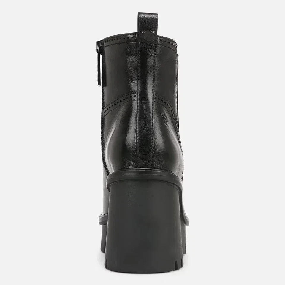 Naturalizer Quest J2381L1001 Boots Women's 9B Black Leather Ankle Bootie RHS8353 - Image 5