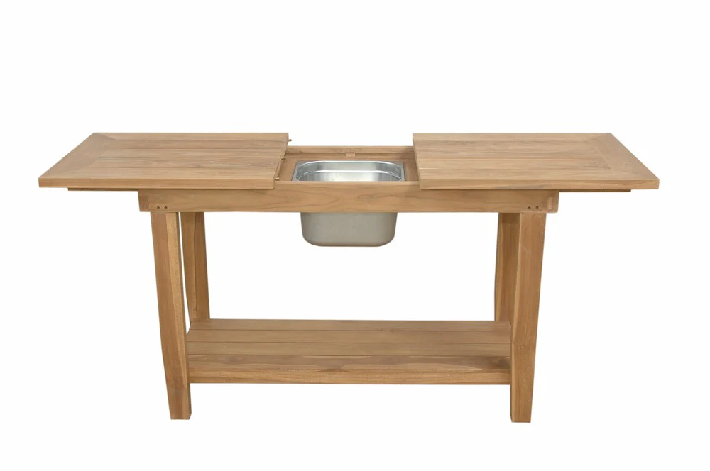 Nautilus Console Table w/ SS Container - Image 3