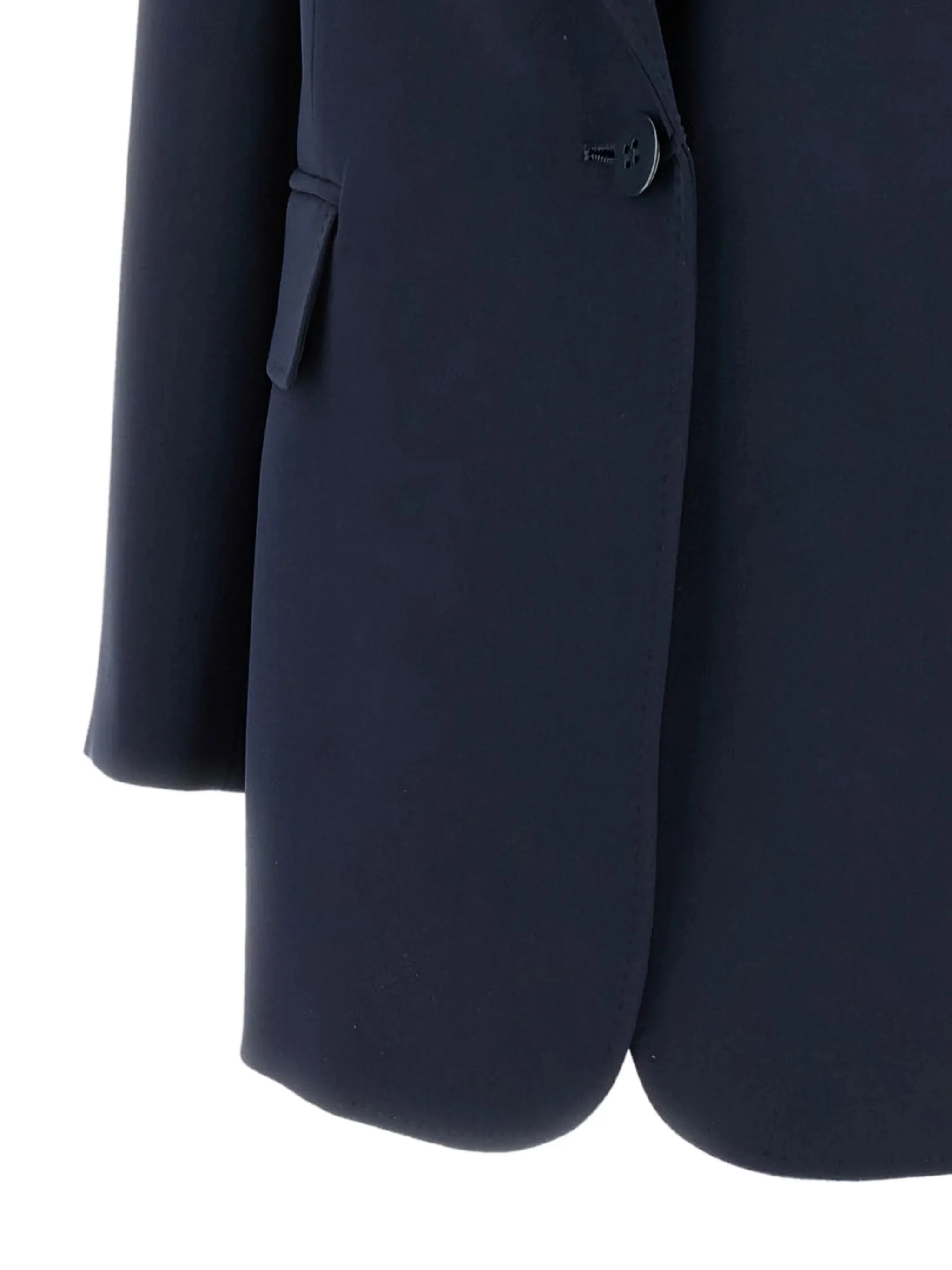 Navy Bosco Structured Fabric Blazer - Image 3