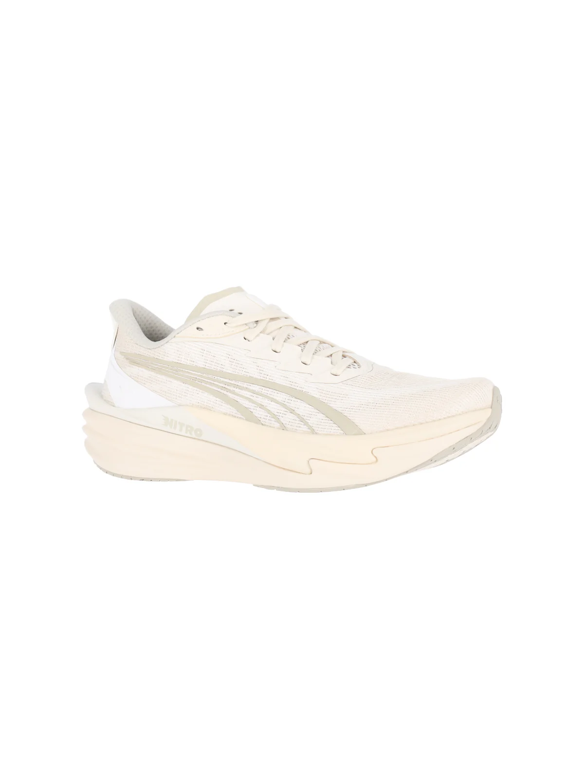 Neutral Streamlined Mesh Upper Sneakers - Image 2
