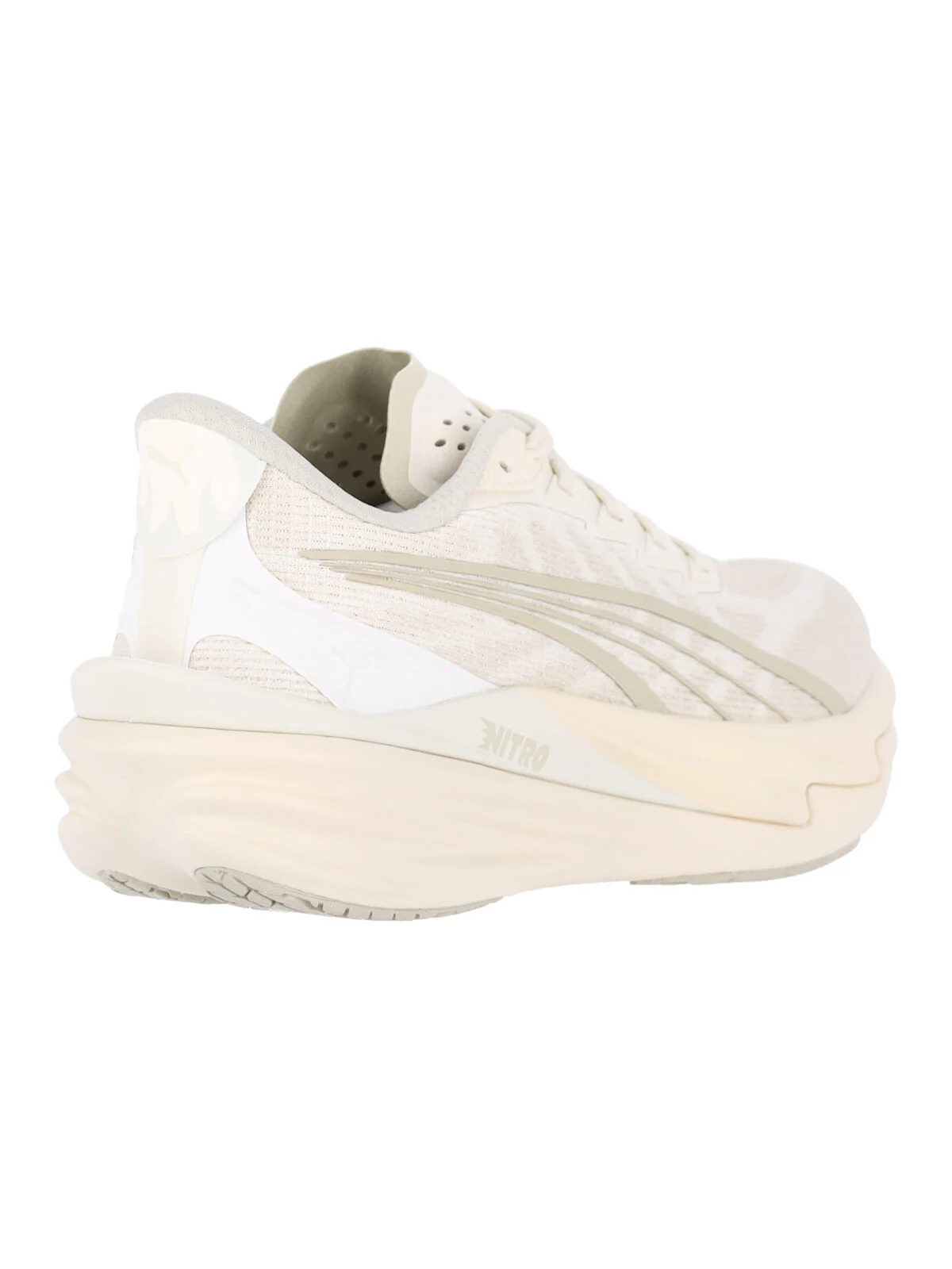 Neutral Streamlined Mesh Upper Sneakers - Image 4