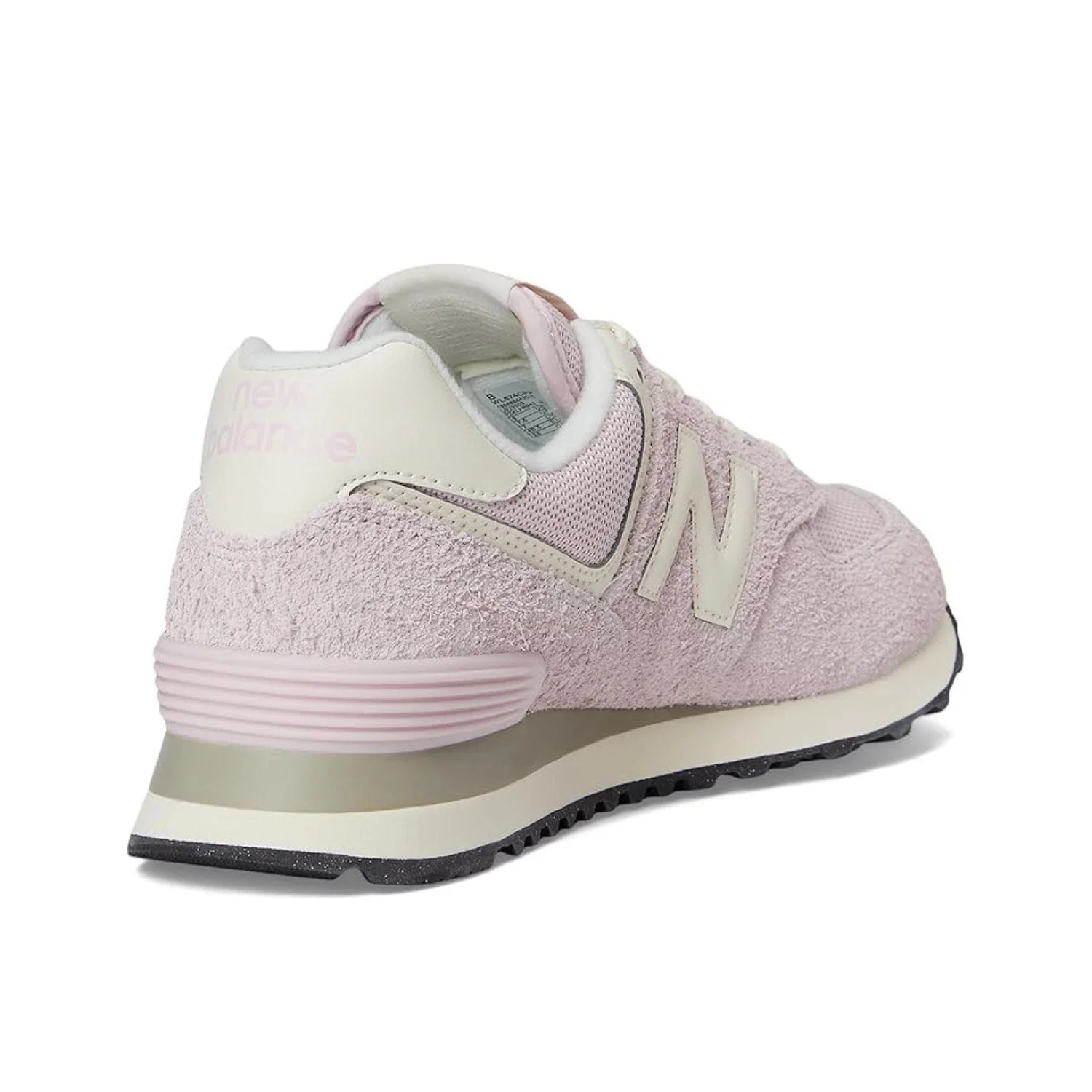 New Balance 574 U574BWE Sneakers Women's 9.5B Pink Suede Lifestyle Shoes RHS8296 - Image 4