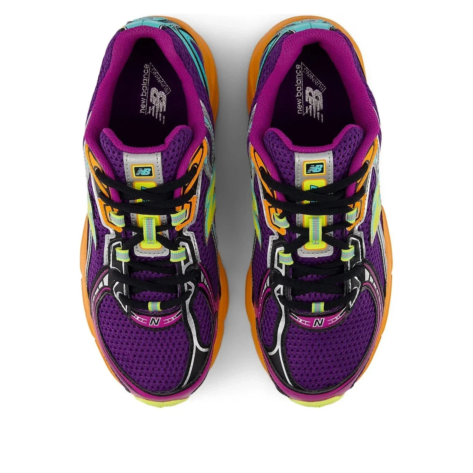 New Balance 740 U740MC2 Sneakers Men Concord Grape Sun Glow Running Shoes LIQ707 - Image 3