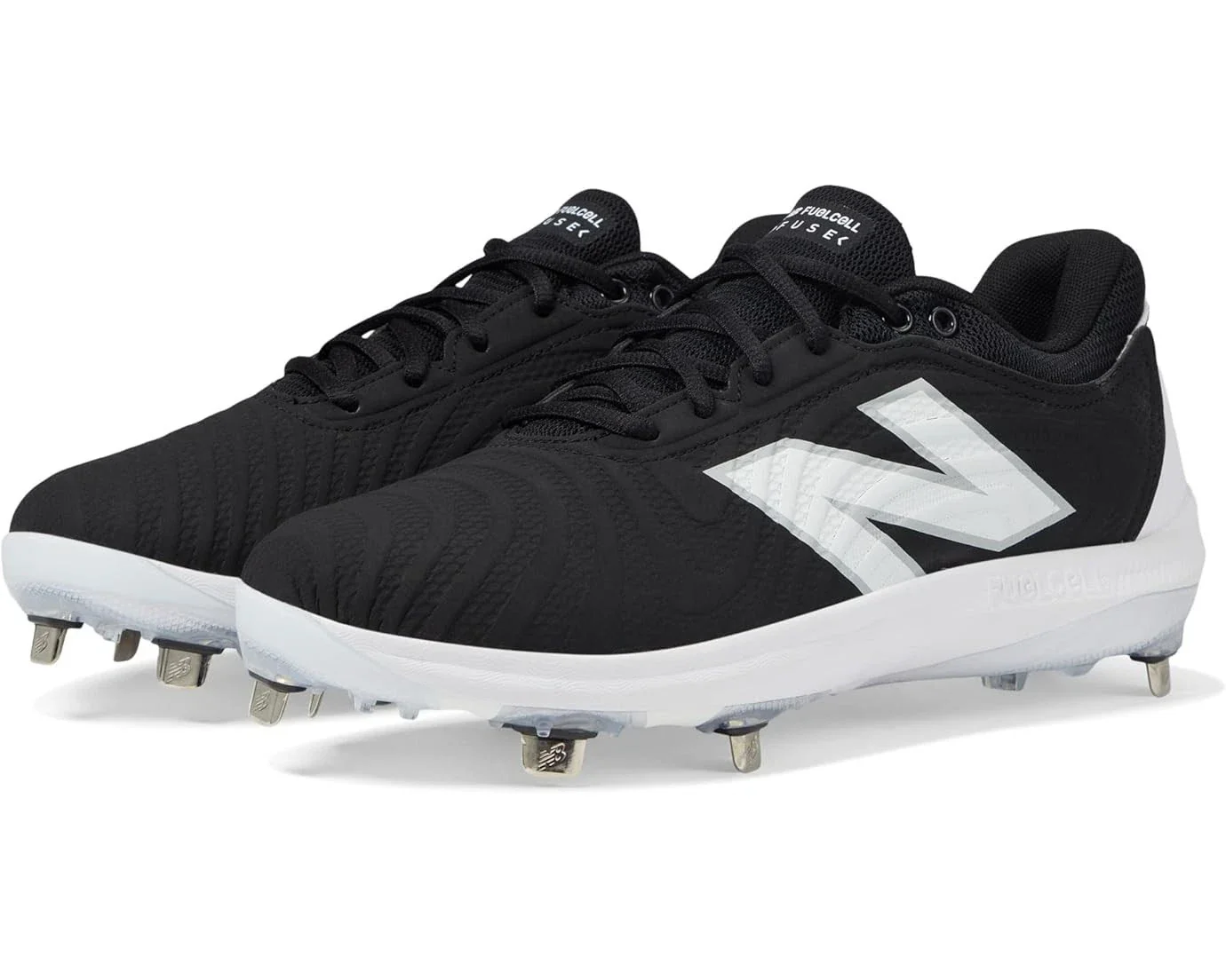 New Balance FuelCell FUSE V4 SMFUSEK4 Women's Black Softball Cleats RHS8362