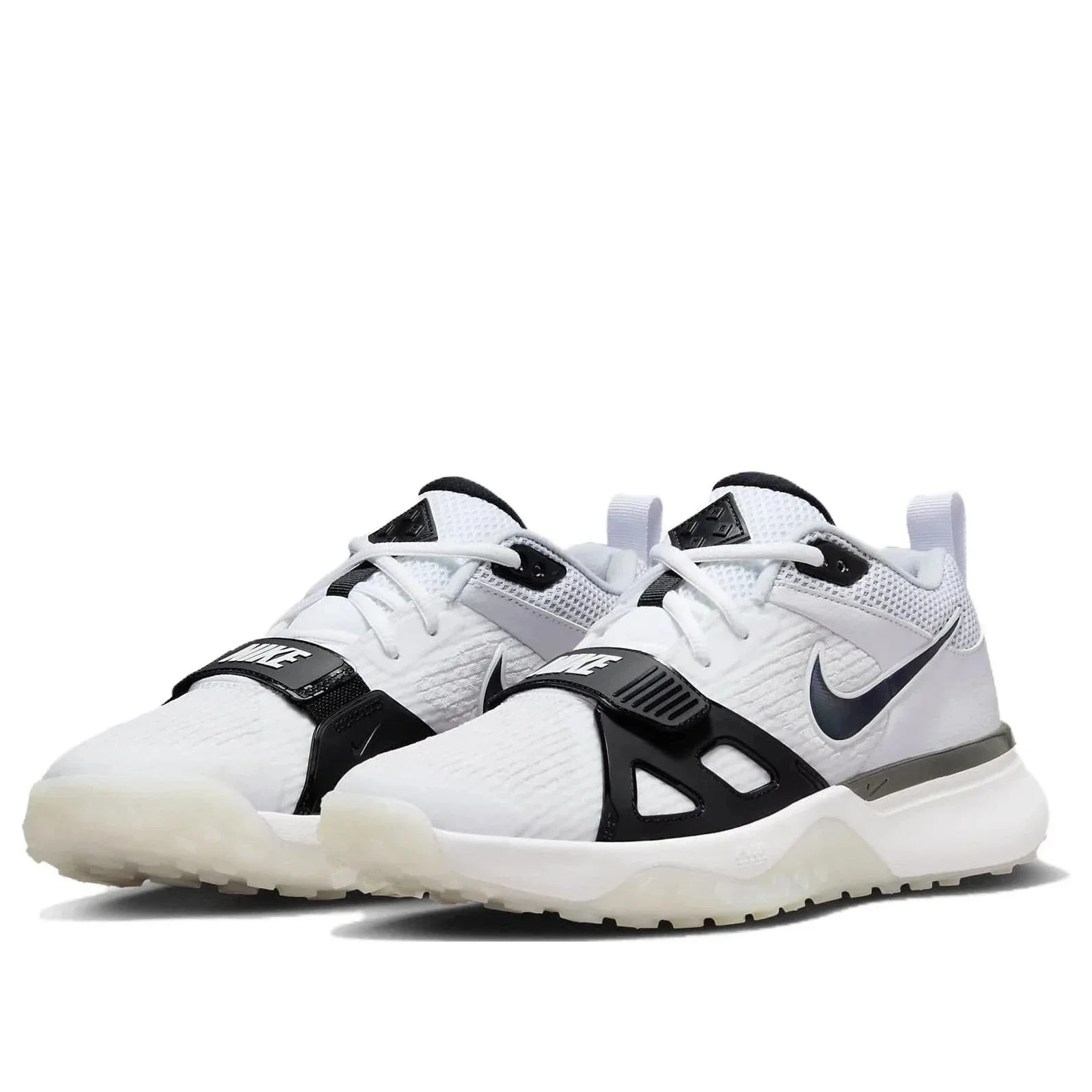 Nike Air Zoom Diamond Elite Turf DZ0503-103 Men's White Basketball Shoes TF9291 - Image 3