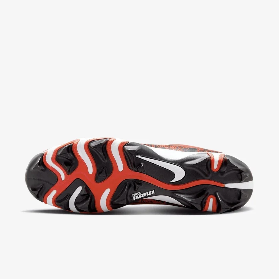 Nike Alpha MenaceShark NRG FQ4536-600 Men's Red Black Football Cleats ACAD438 - Image 5