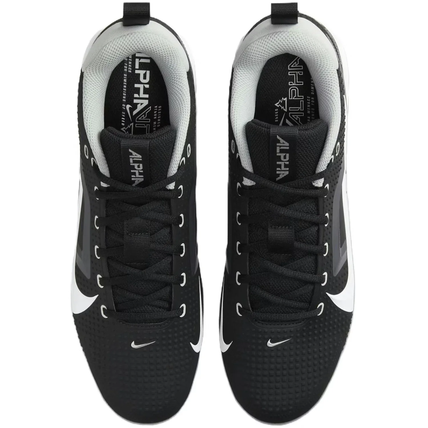 Nike Alpha MenaceVarsity FN0027-001 Mens Black Football Cleats RHS8205 - Image 3