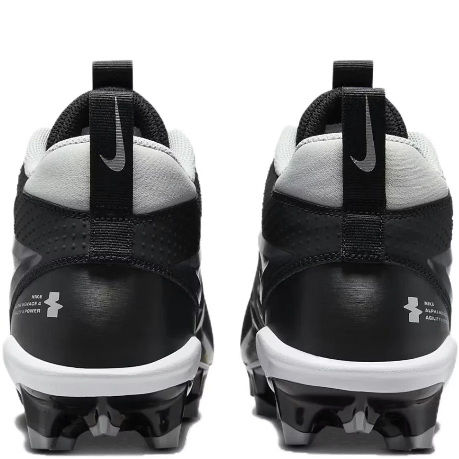 Nike Alpha MenaceVarsity FN0027-001 Mens Black Football Cleats RHS8205 - Image 4
