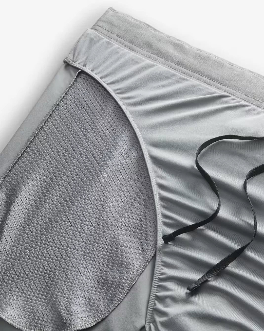 Nike Challenger Running Shorts Men's Smoke Gray Dri-FIT 7" Brief-Lined DSGL 0 - Image 4