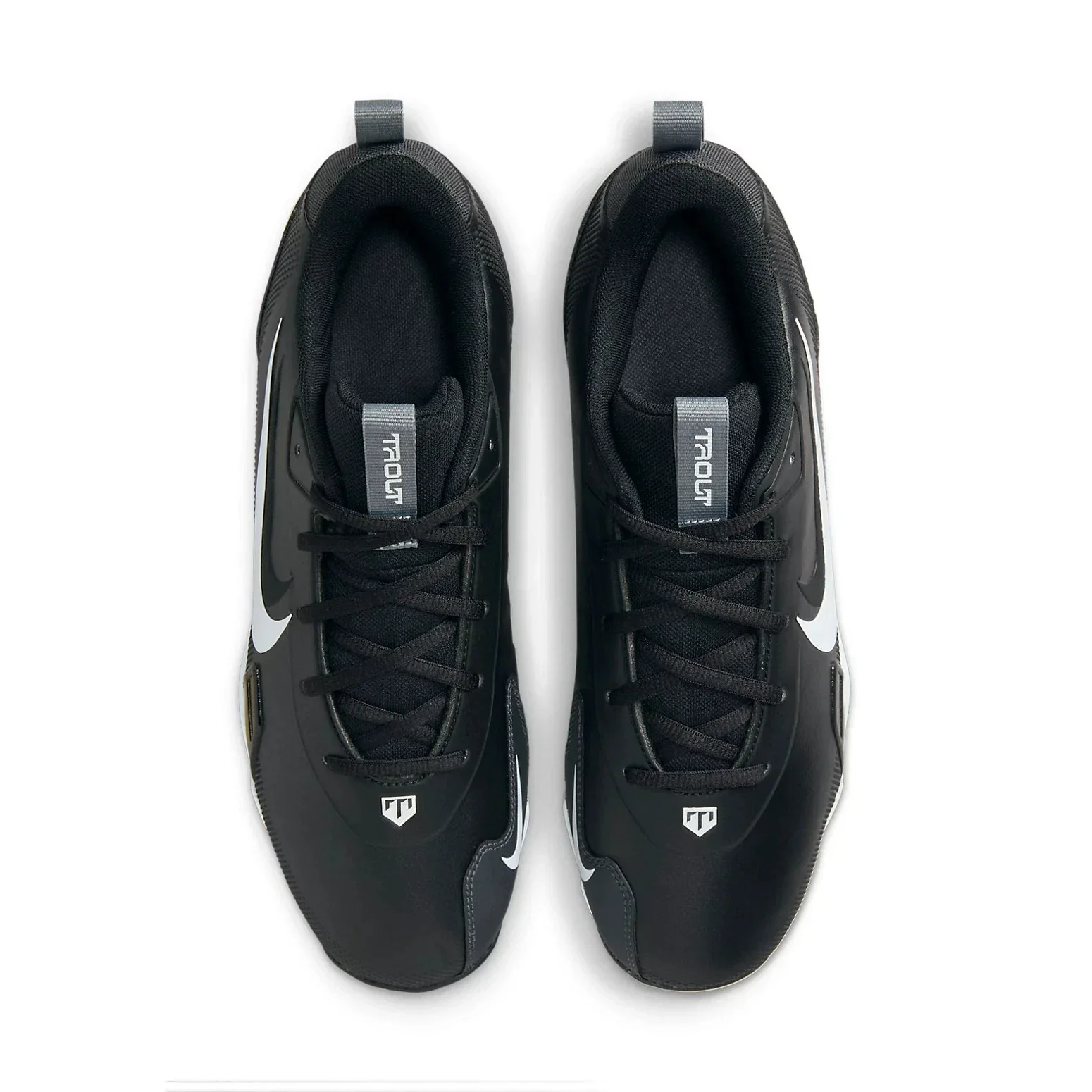 Nike Force Trout Keystone FB9728-001 Mens Black Baseball Cleats RHS8390 - Image 4