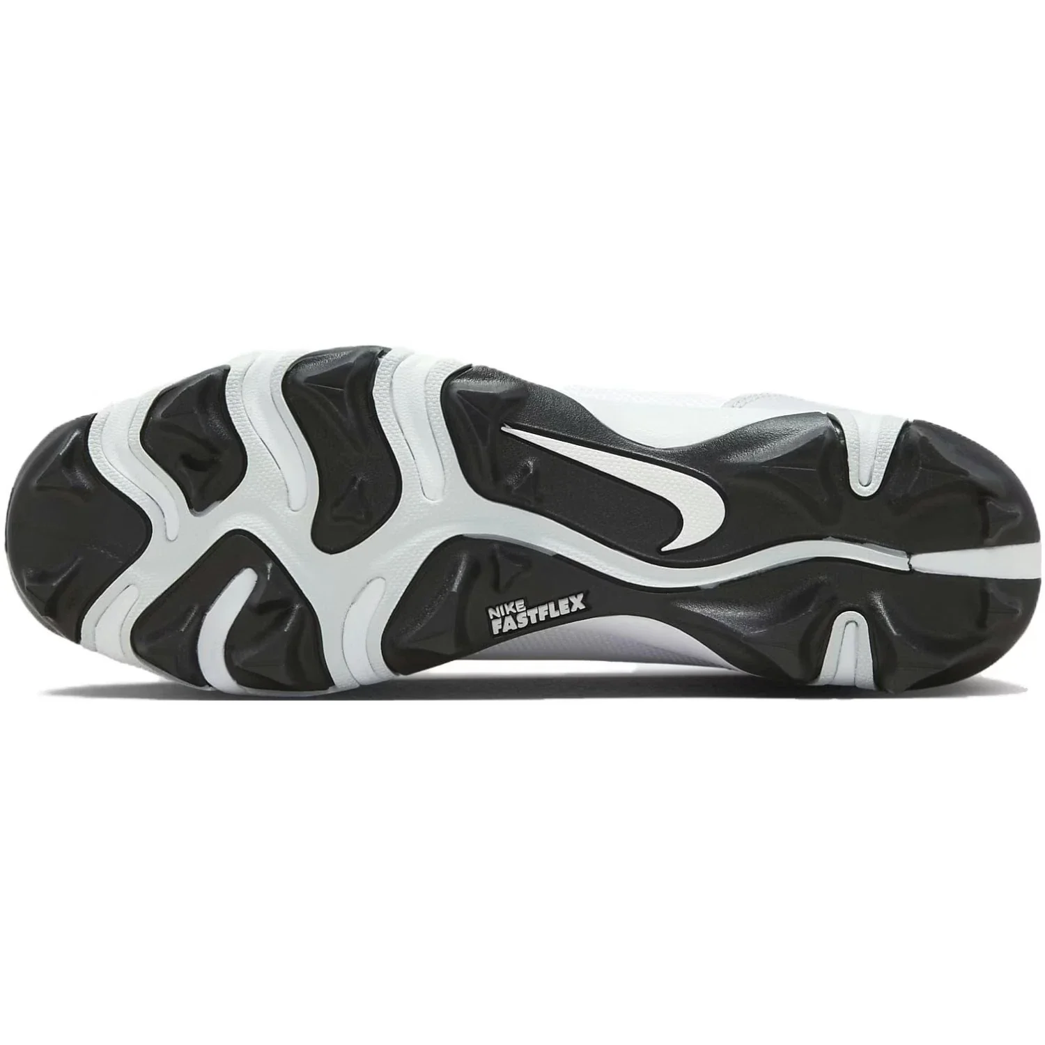 Nike Force Trout Keystone FB9728-100 Men's White Baseball Cleats LIQ613 - Image 5