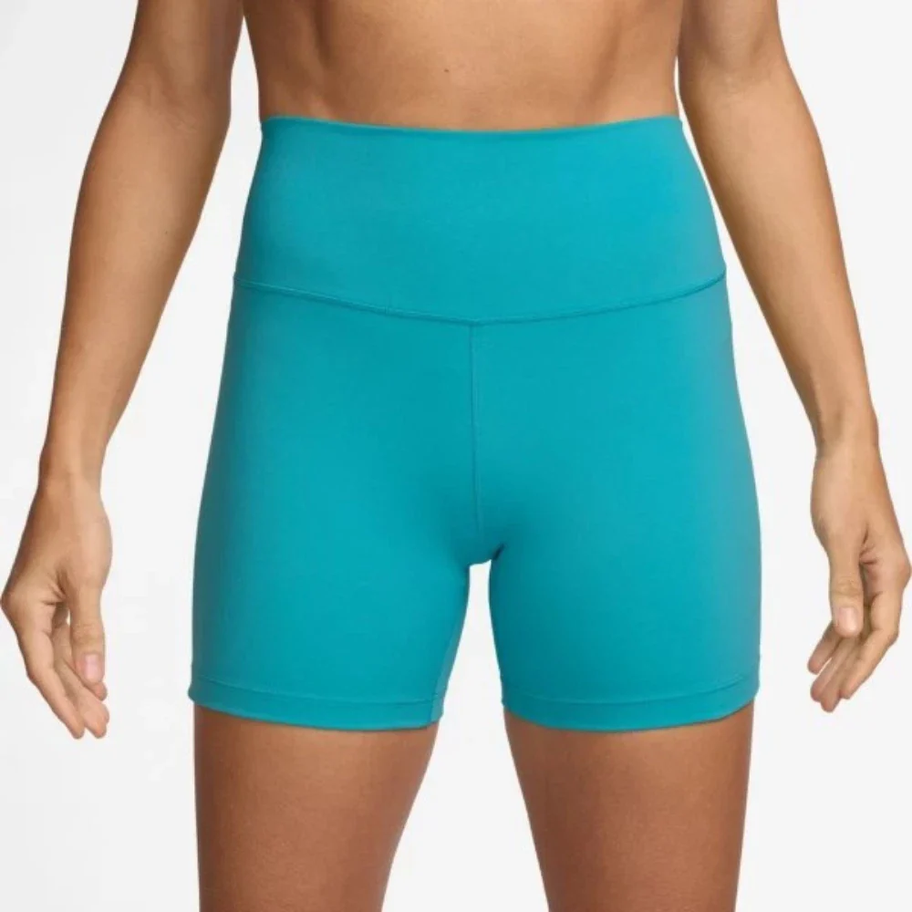 Nike One Biker Shorts Womens Dusty Cactus Dri Fit High-Waisted Active DSGL6