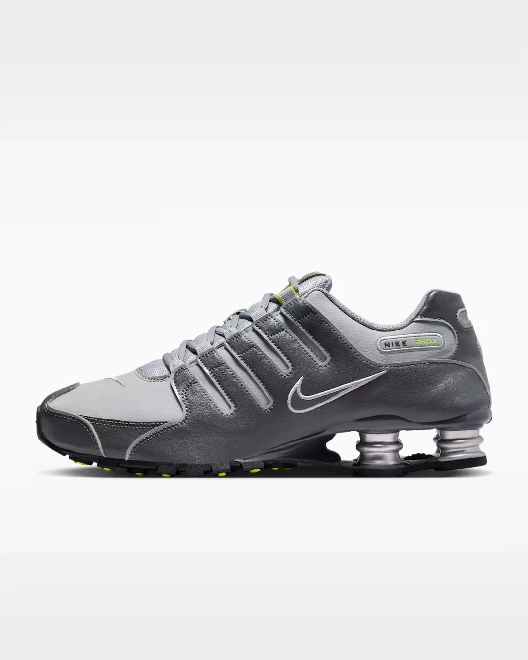 Nike Shox NZ 378341-009 Sneakers Men's Dark Gray Athletic Running Shoes LIQ682 - Image 3