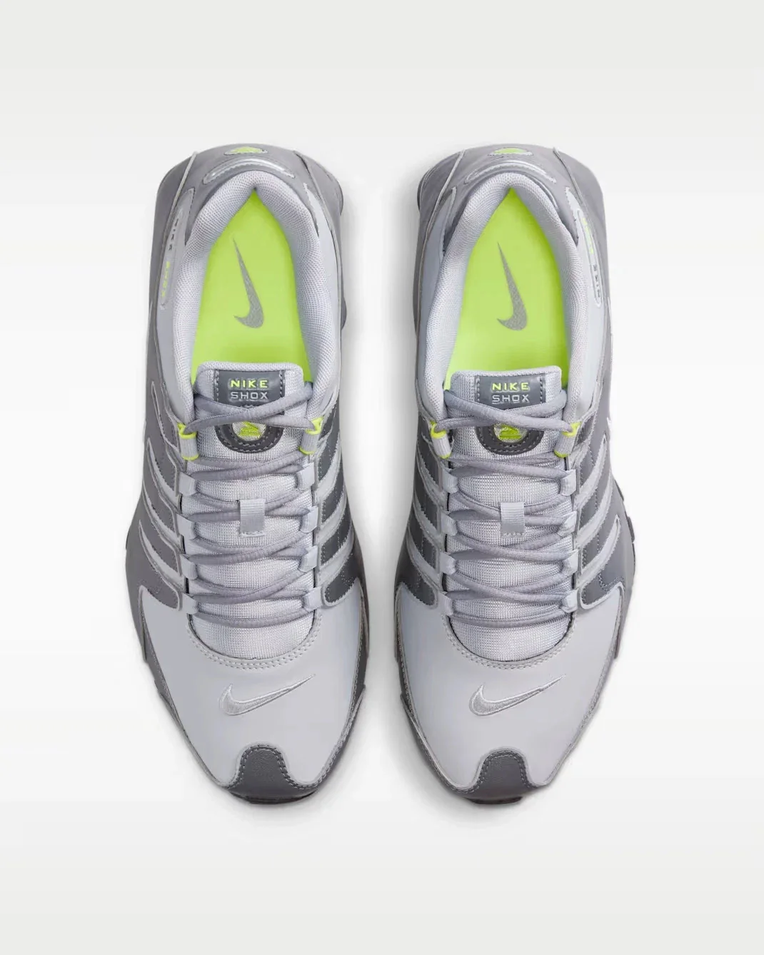 Nike Shox NZ 378341-009 Sneakers Men's Dark Gray Athletic Running Shoes LIQ682 - Image 4