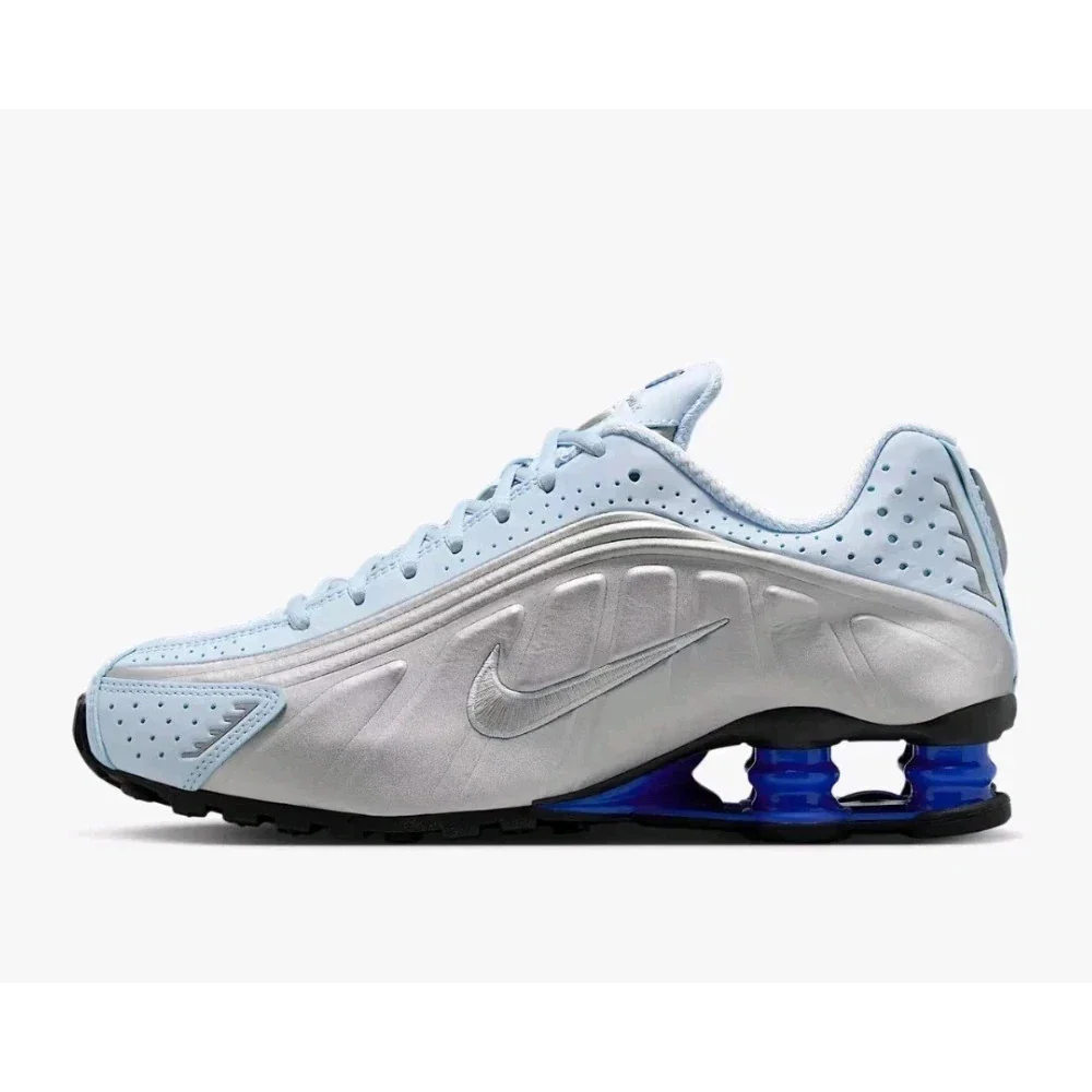 Nike Shox R4 AR3565-402 Sneakers Women's Blue Tint Athletic Running Shoes LIQ638 - Image 3