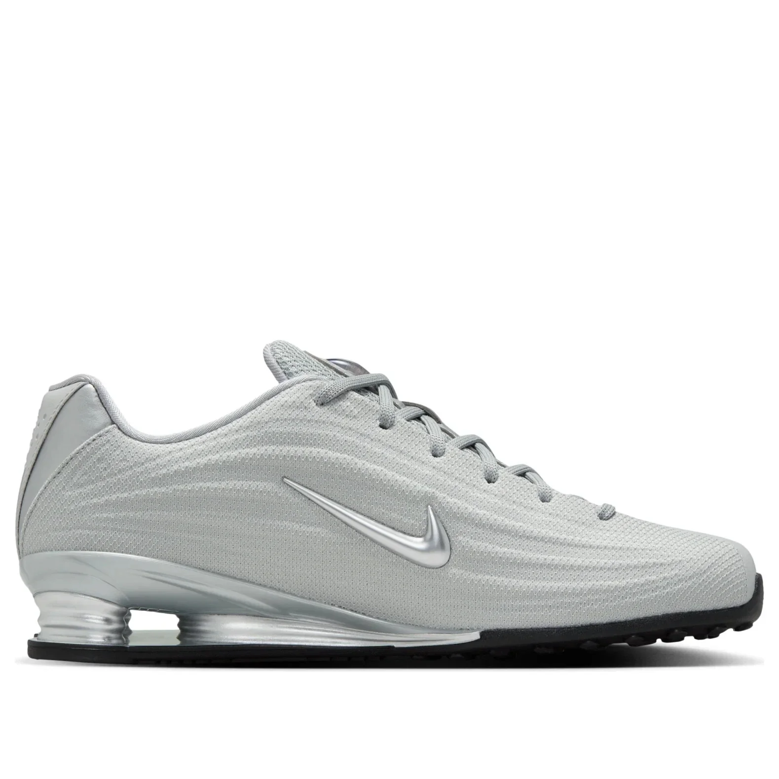 Nike Shox Z HQ7540-001 Sneakers Women's Silver Low Top Lifestyle Shoes MEW637 - Image 2