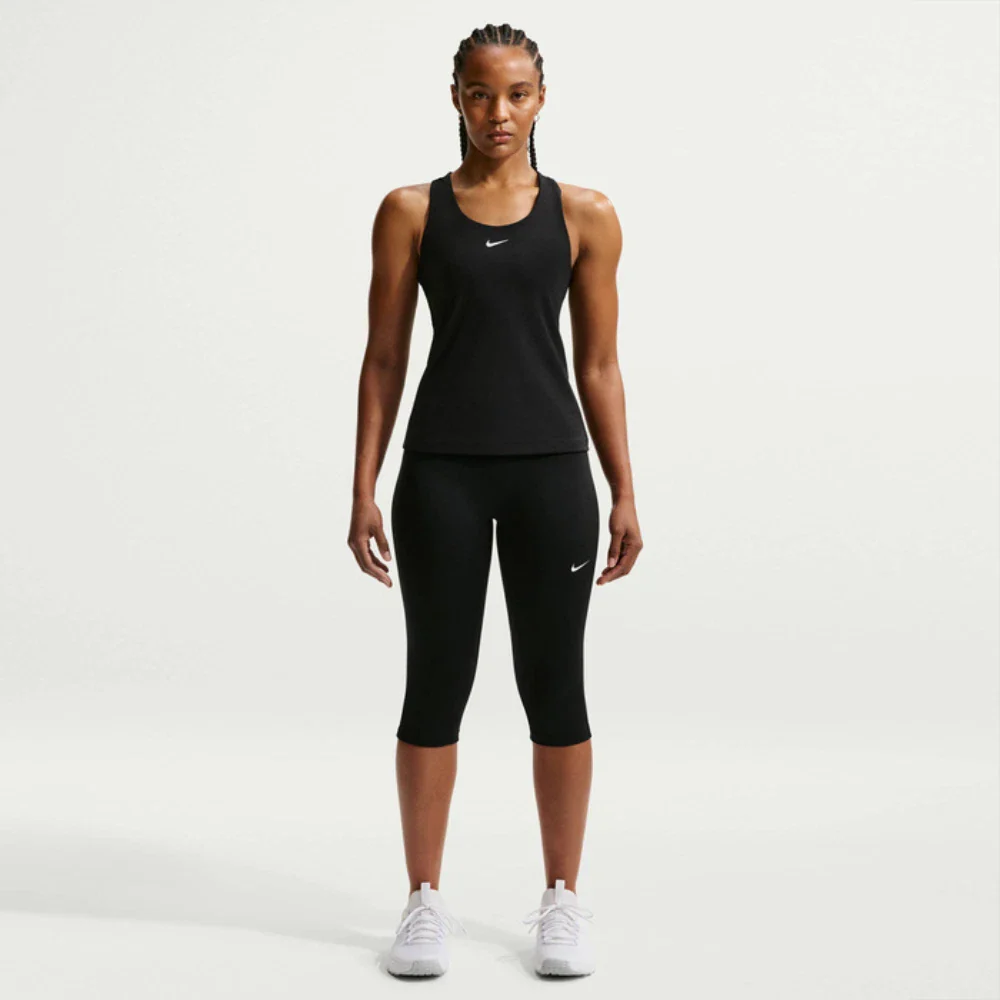 Nike Swoosh Sports Bra Tank Women Black Dri-fit -Support Padded DSGL950 - Image 4