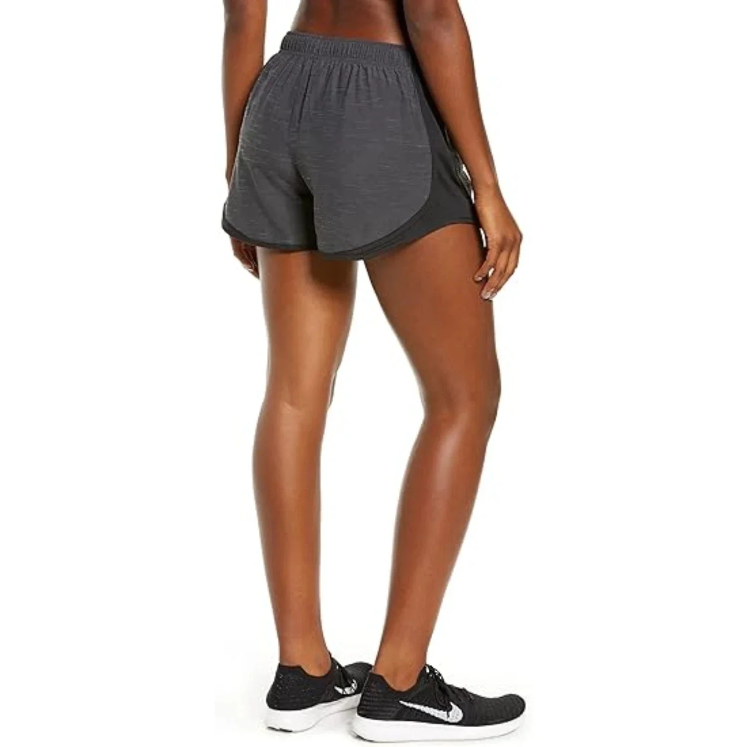 Nike Tempo Running Shorts Women's Black Dri-FIT Brief Lined Activewear DSGL711 - Image 3