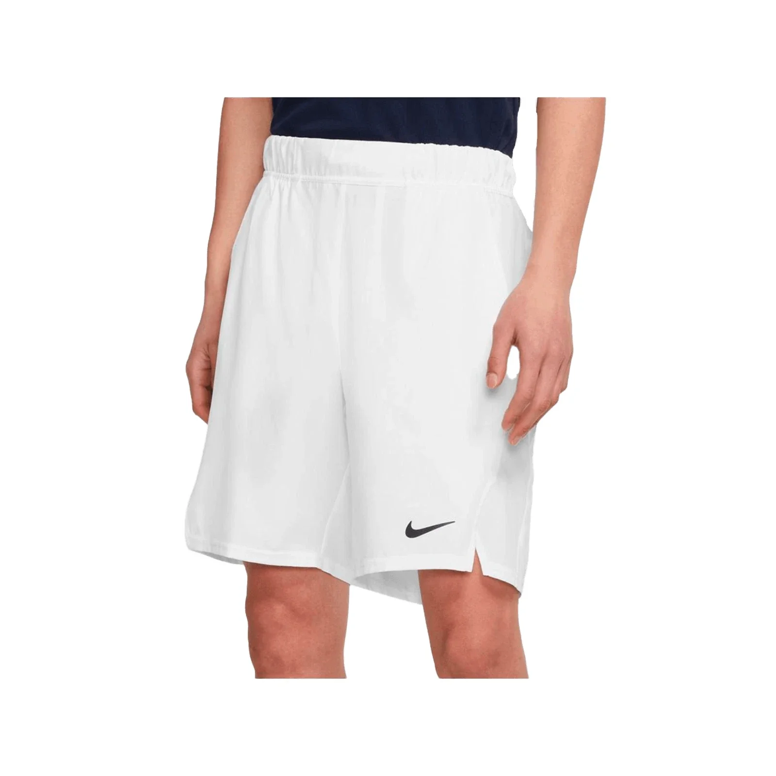 Nike Victory Tennis Shorts Mens White Stretch Dri-FIT Elastic Waist DSGL1093 - Image 4