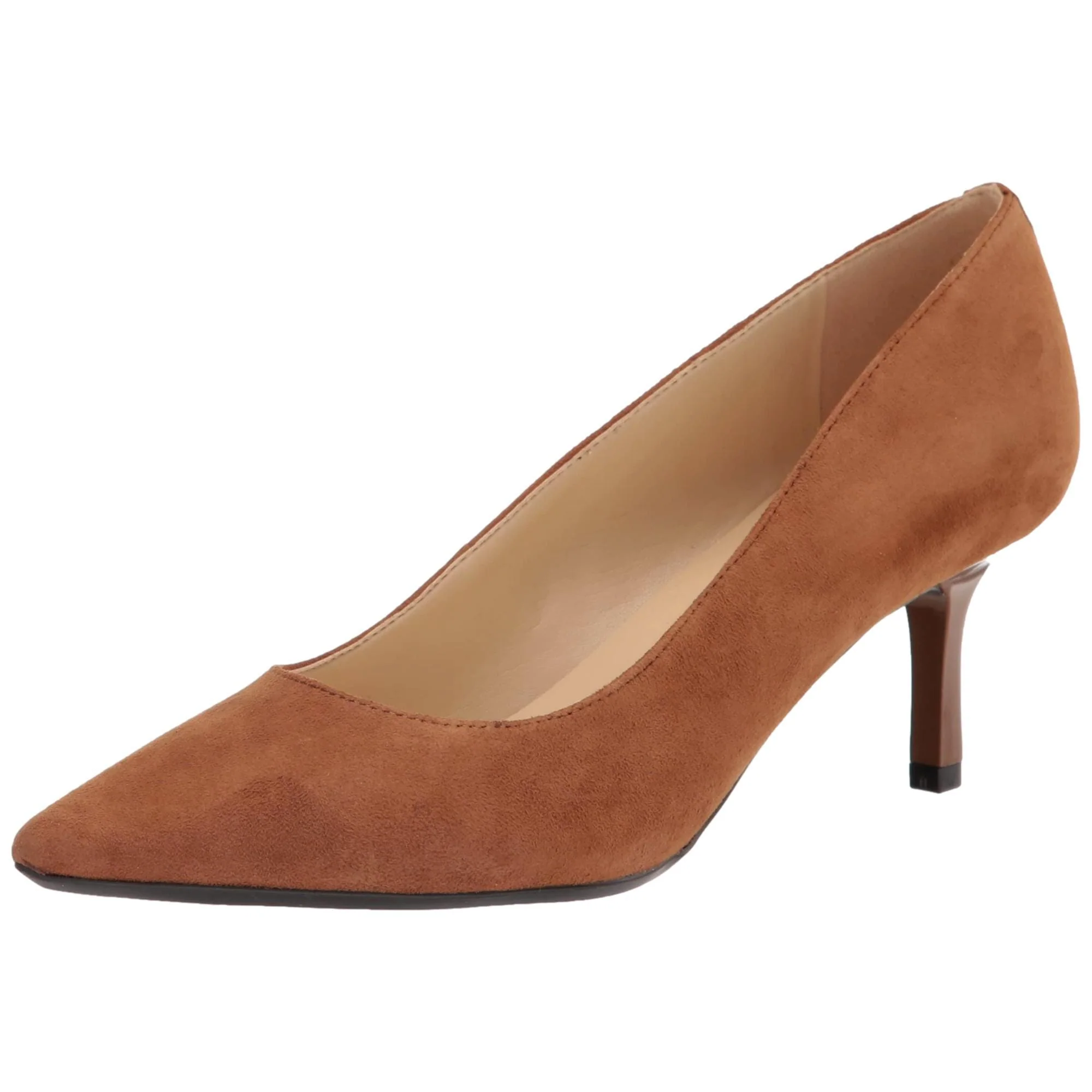 Nine West Kuna 9X9 Cognac Suede  WNKUNA9X9-101 Women's