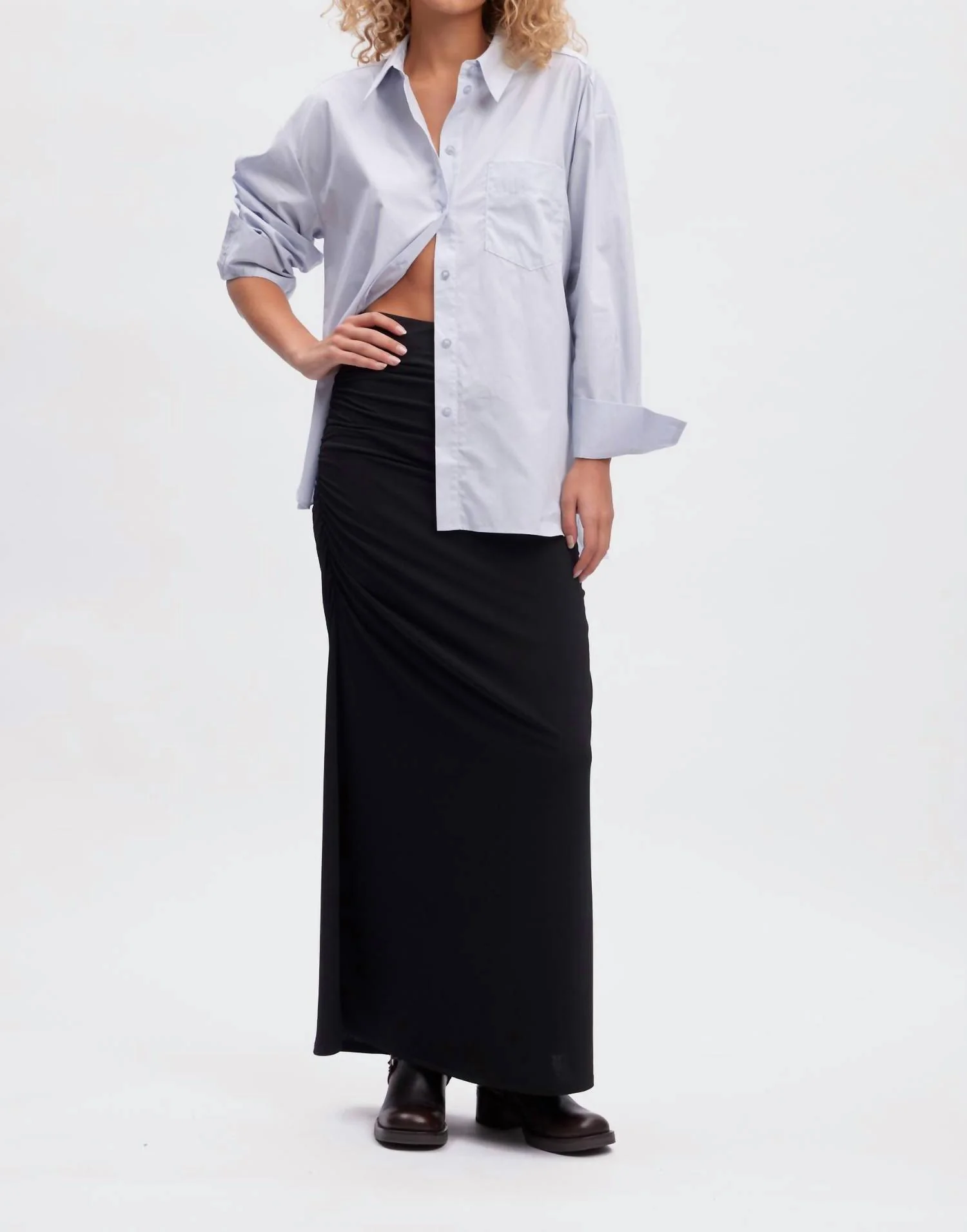 Noelle Shirt In Heather - Image 2