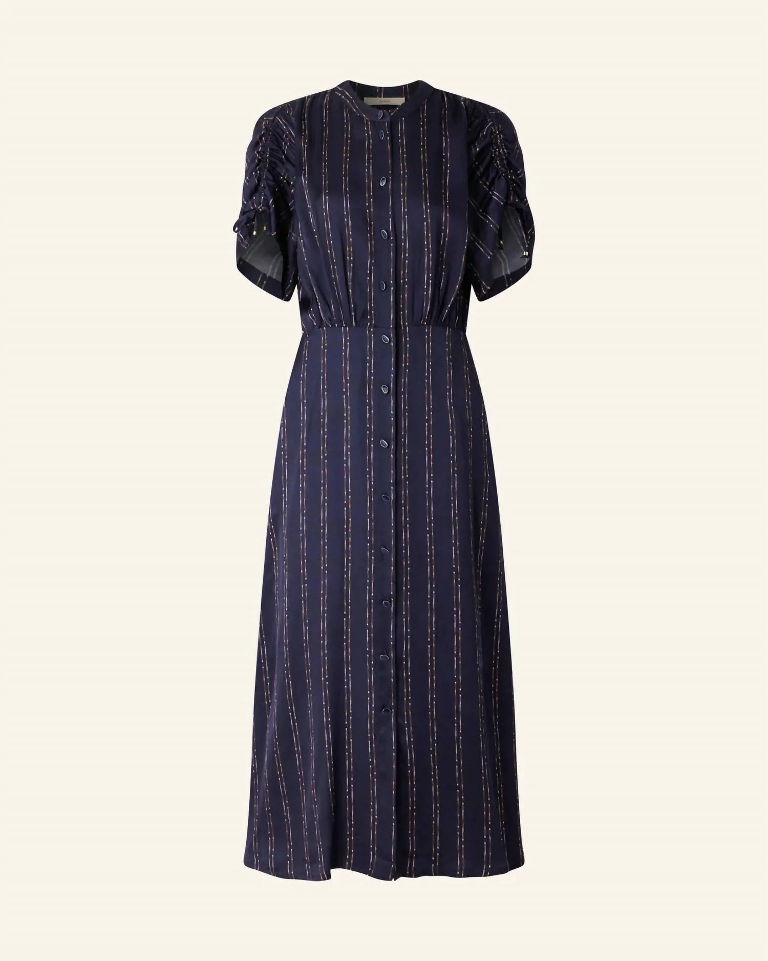 Nolong Dress In Navy - Image 4