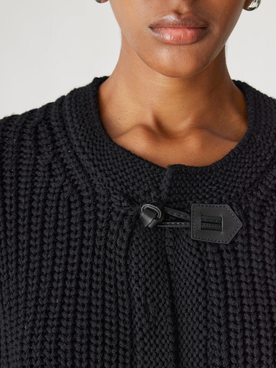 Novelty Wool Toggle Cardi - Image 5