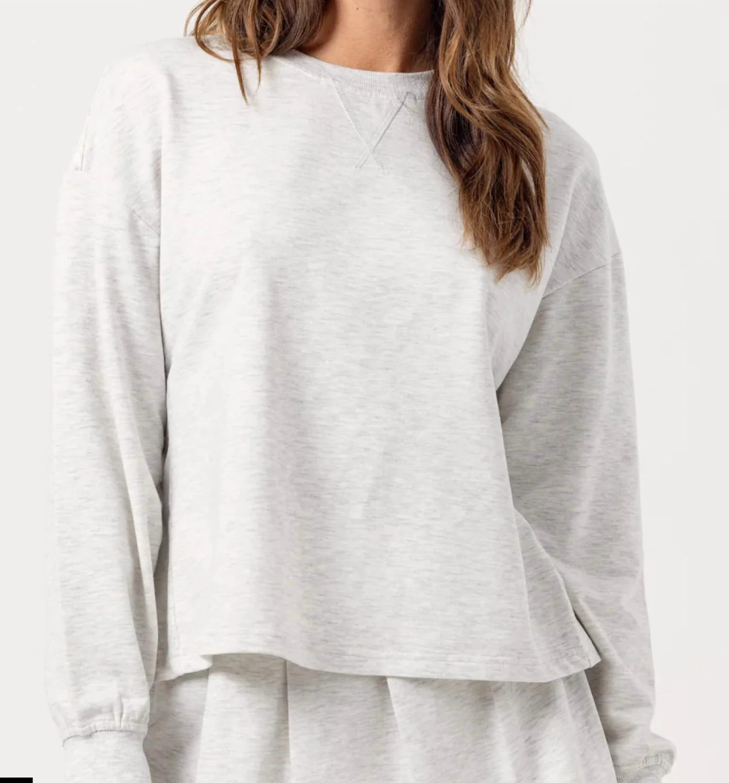 Oakley Crew Pullover In Light Grey
